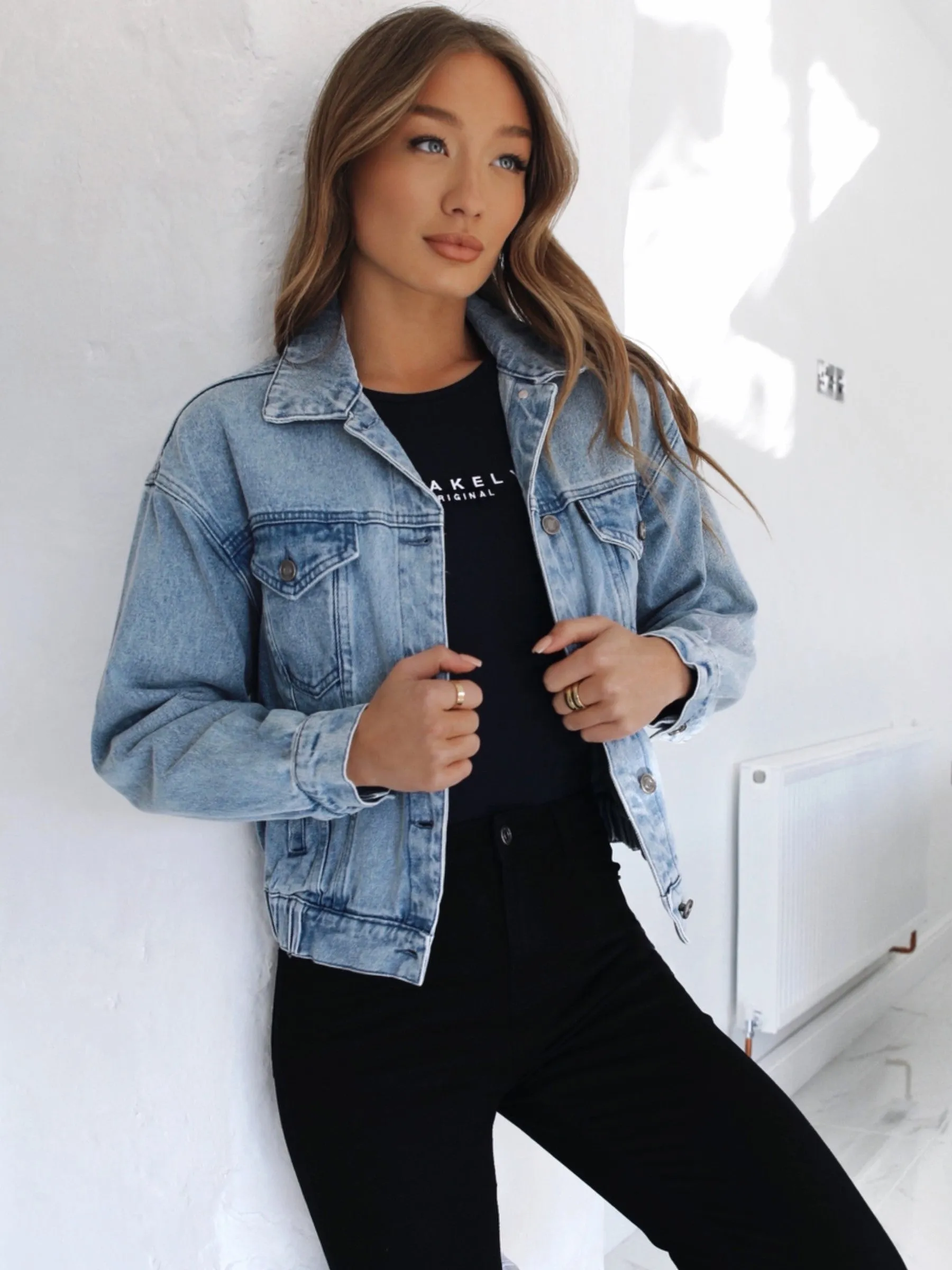 Brooklyn Denim Jacket - Blue sold by Blakely