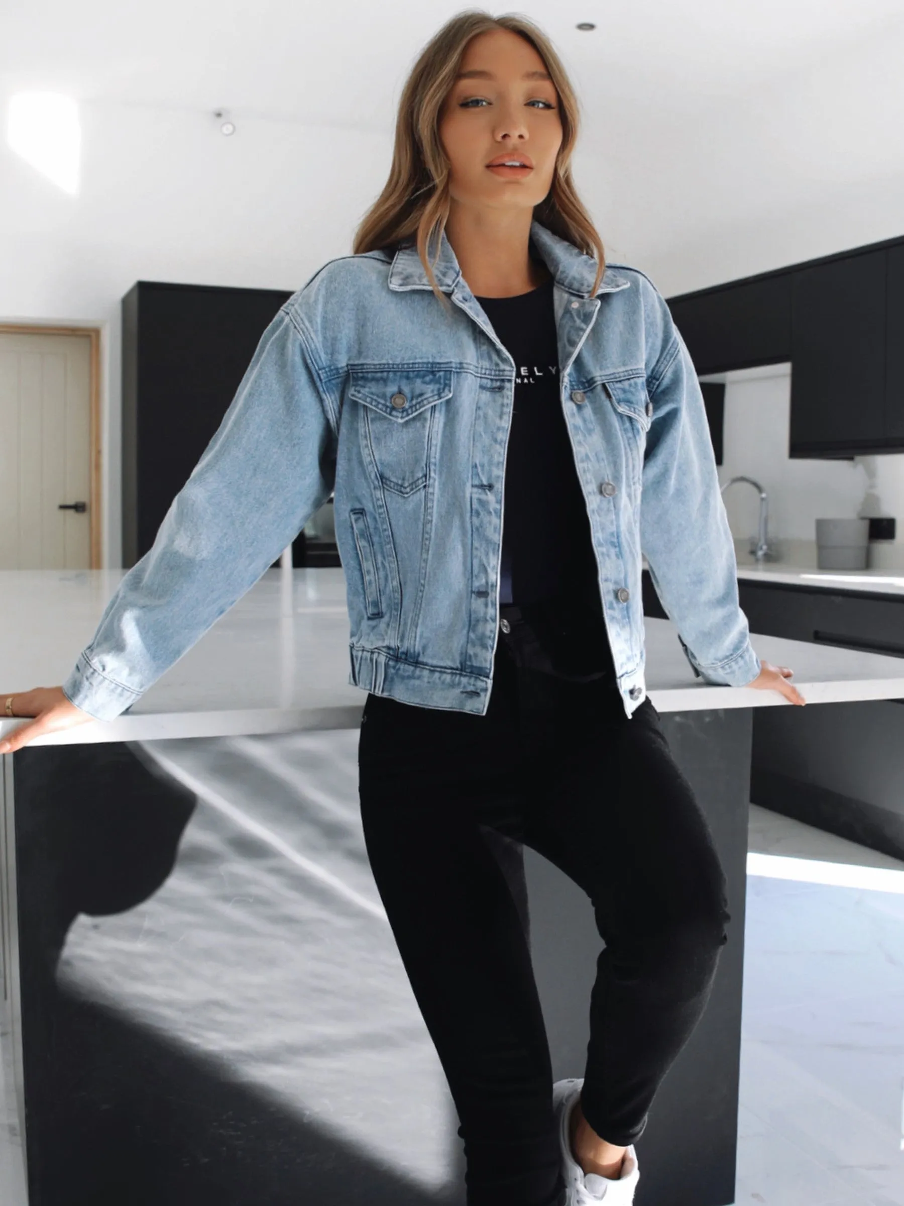 Brooklyn Denim Jacket - Blue sold by Blakely product image thumbnail 3