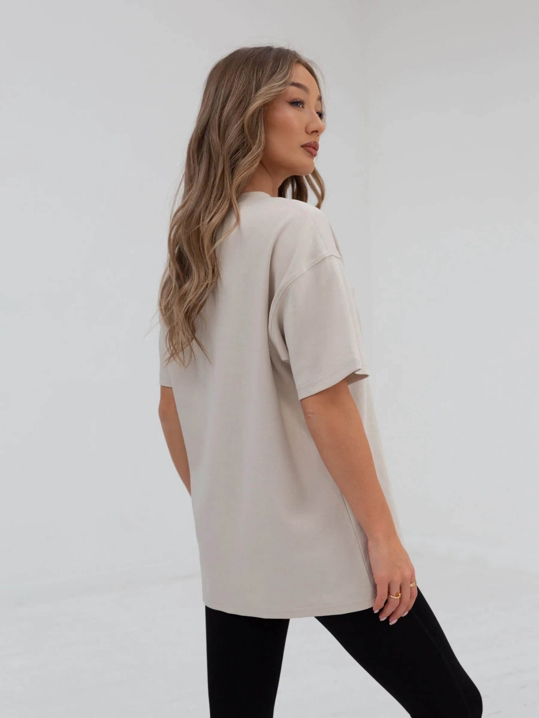 Yoga Oversized T-Shirt - Bone sold by Blakely product image thumbnail 5