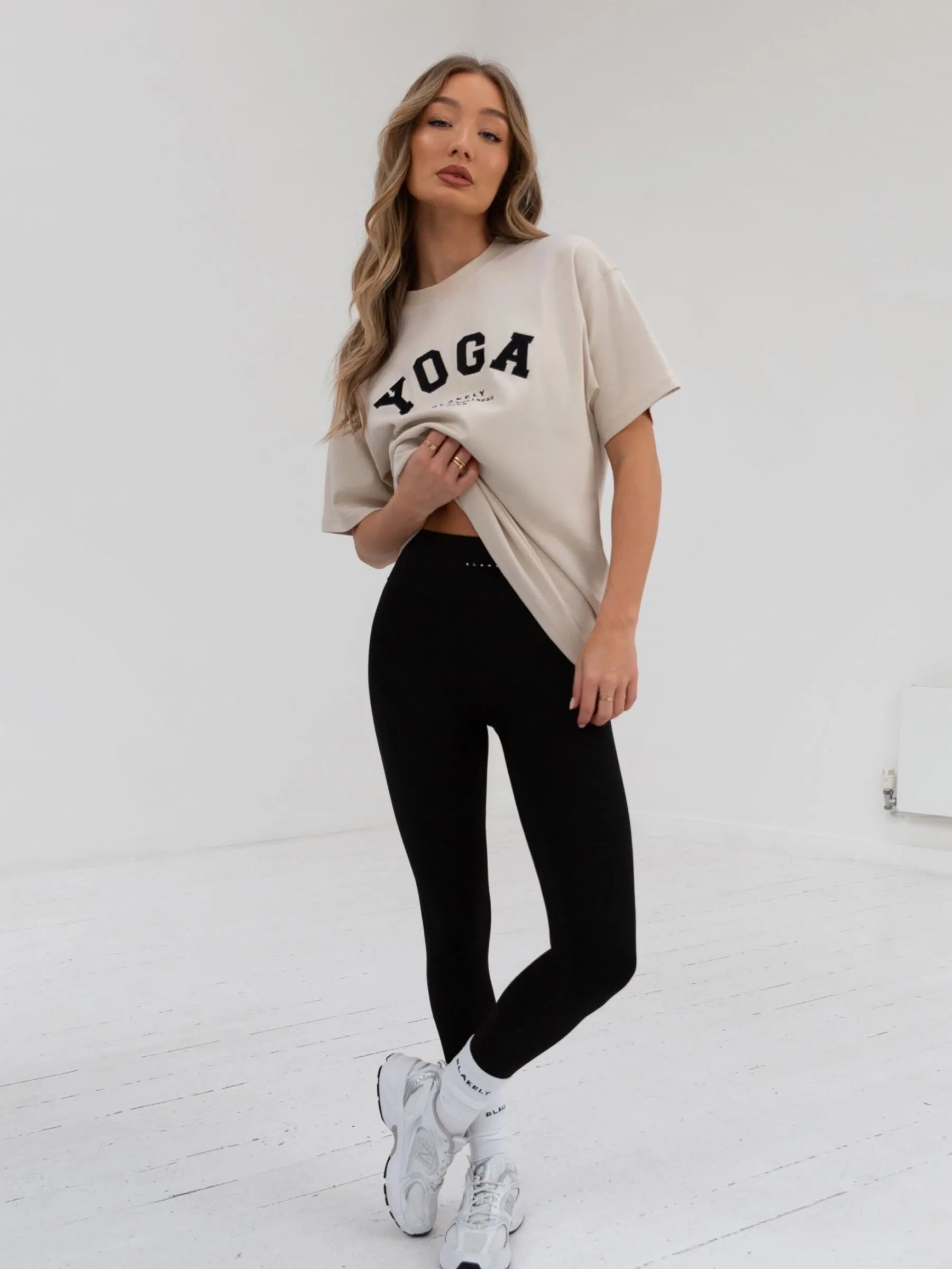 Yoga Oversized T-Shirt - Bone sold by Blakely product image thumbnail 3