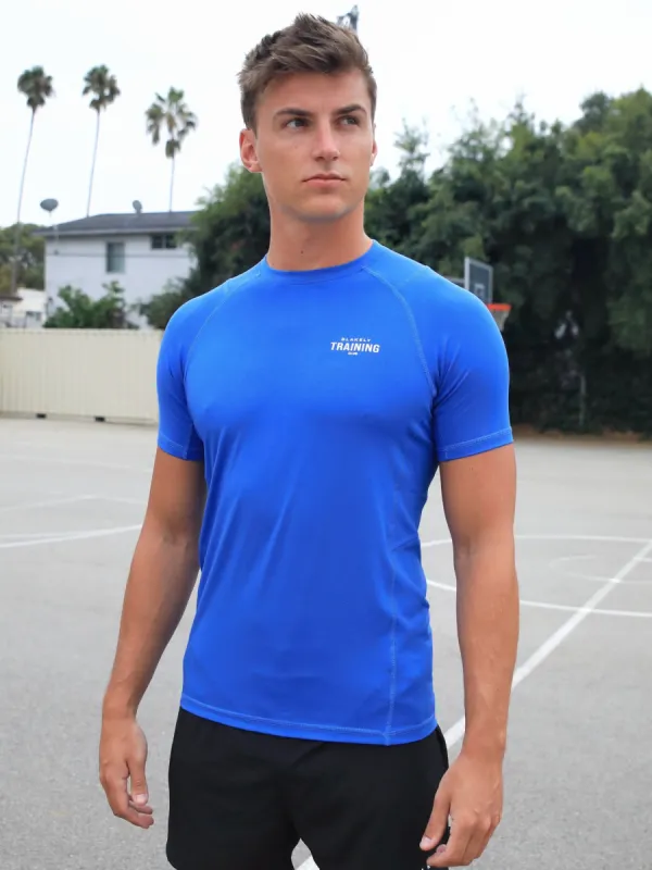 Slim Training T-Shirt - Primary Blue made by Blakely