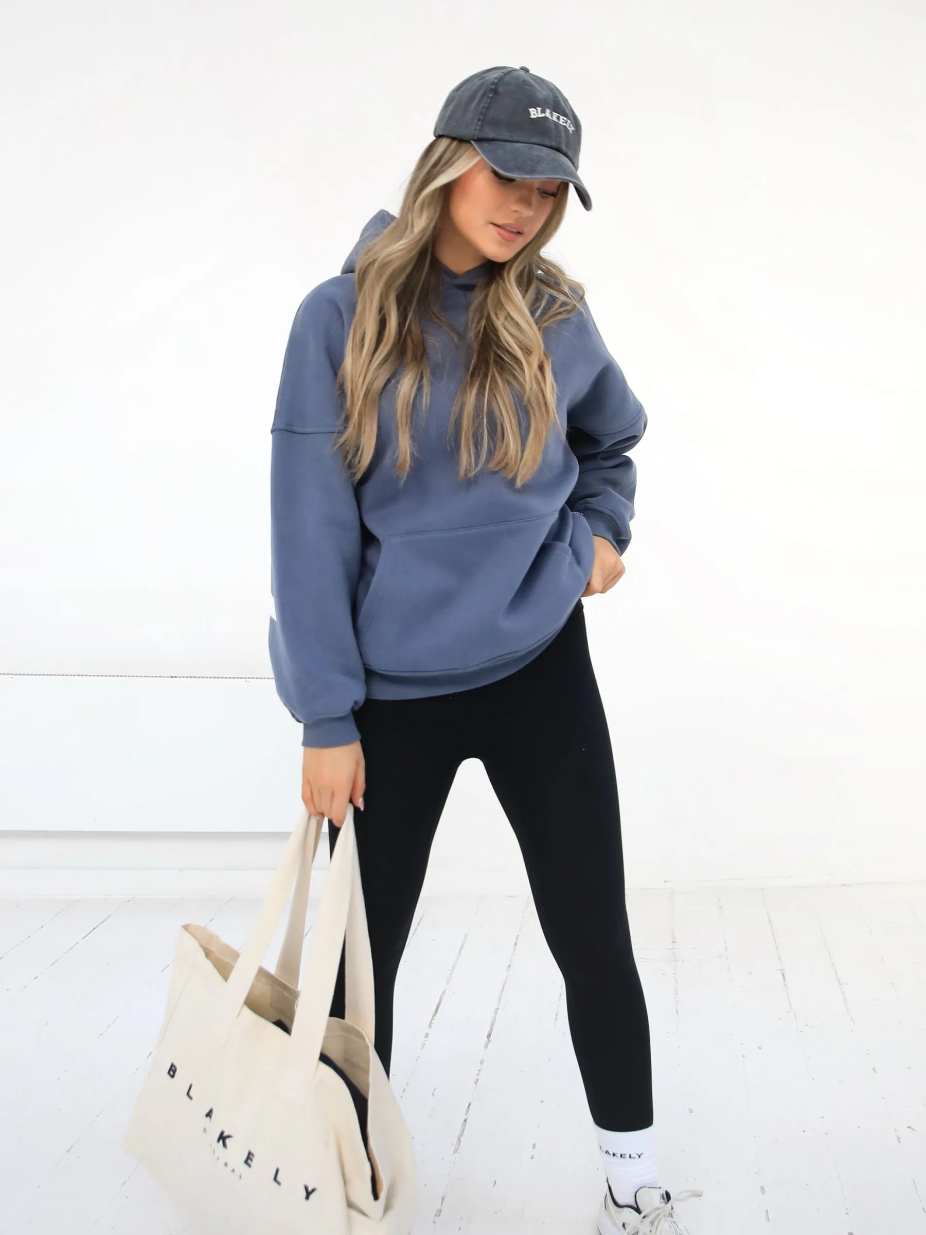 Isabel Oversized Hoodie - Blue sold by Blakely product image thumbnail 5