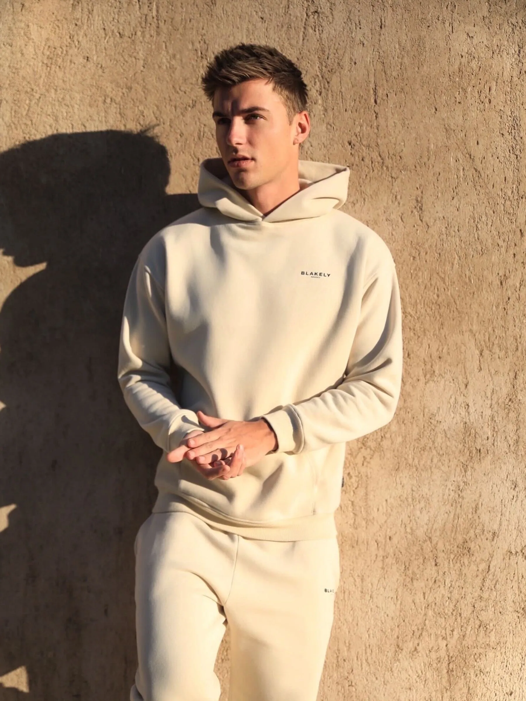 Reseau Relaxed Hoodie - Bone sold by Blakely product image thumbnail 5