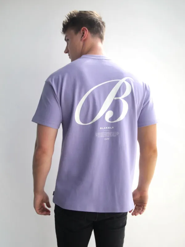 Vita Relaxed T-Shirt - Violet sold by Blakely