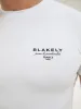 Monaco T-Shirt - White/Black sold by Blakely