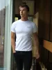 Monaco T-Shirt - White/Black sold by Blakely