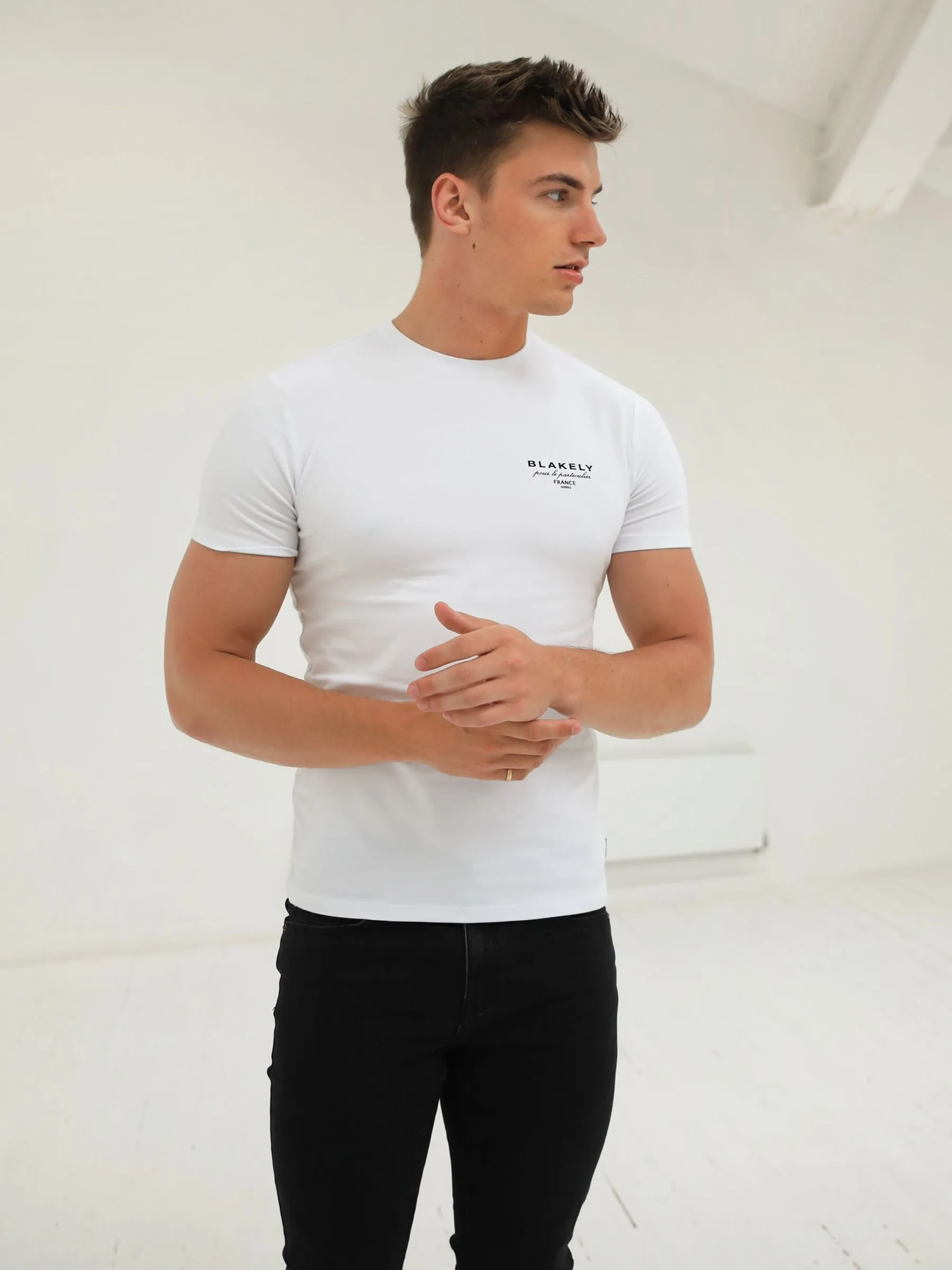 Monaco T-Shirt - White/Black sold by Blakely product image thumbnail 2