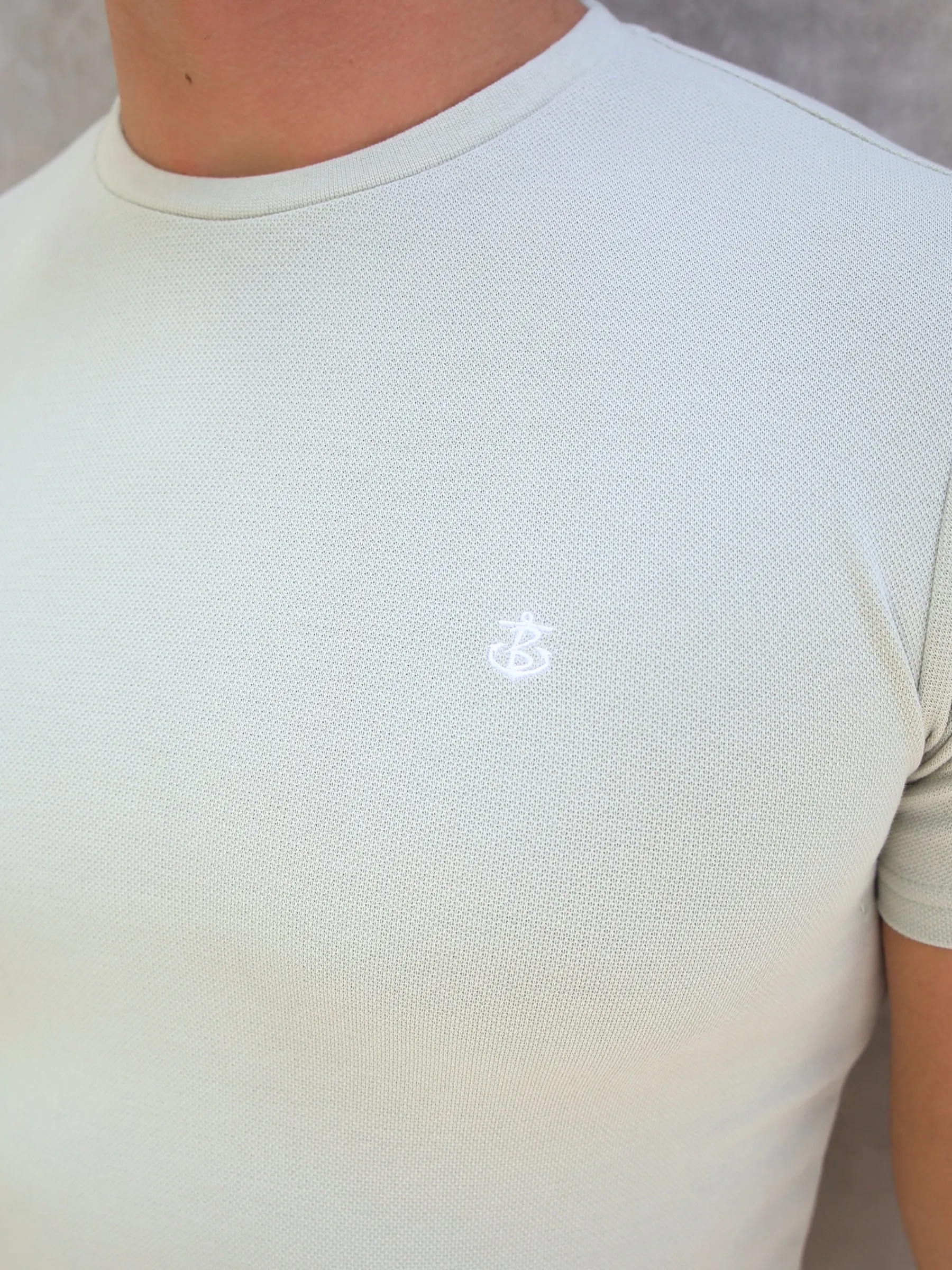 Verona Slim T-Shirt - Sage Green sold by Blakely product image thumbnail 4