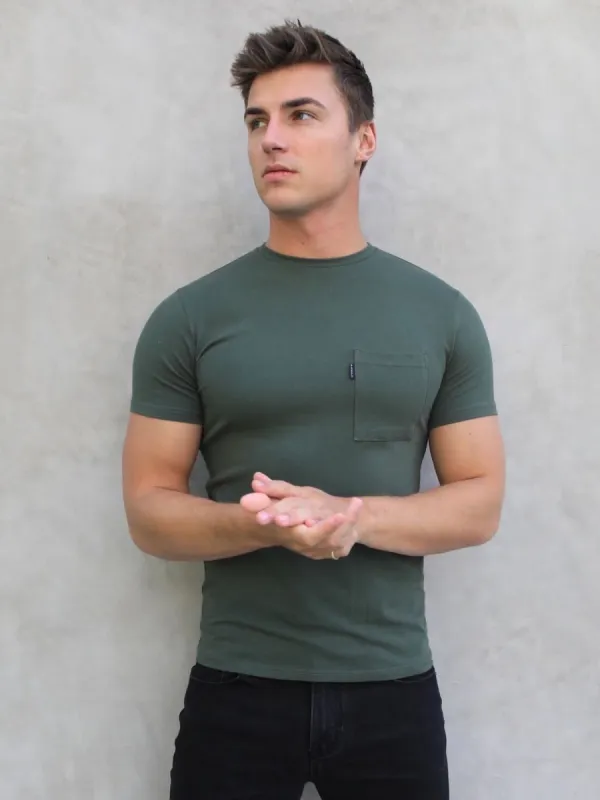 Pocket T-Shirt - Khaki sold by Blakely