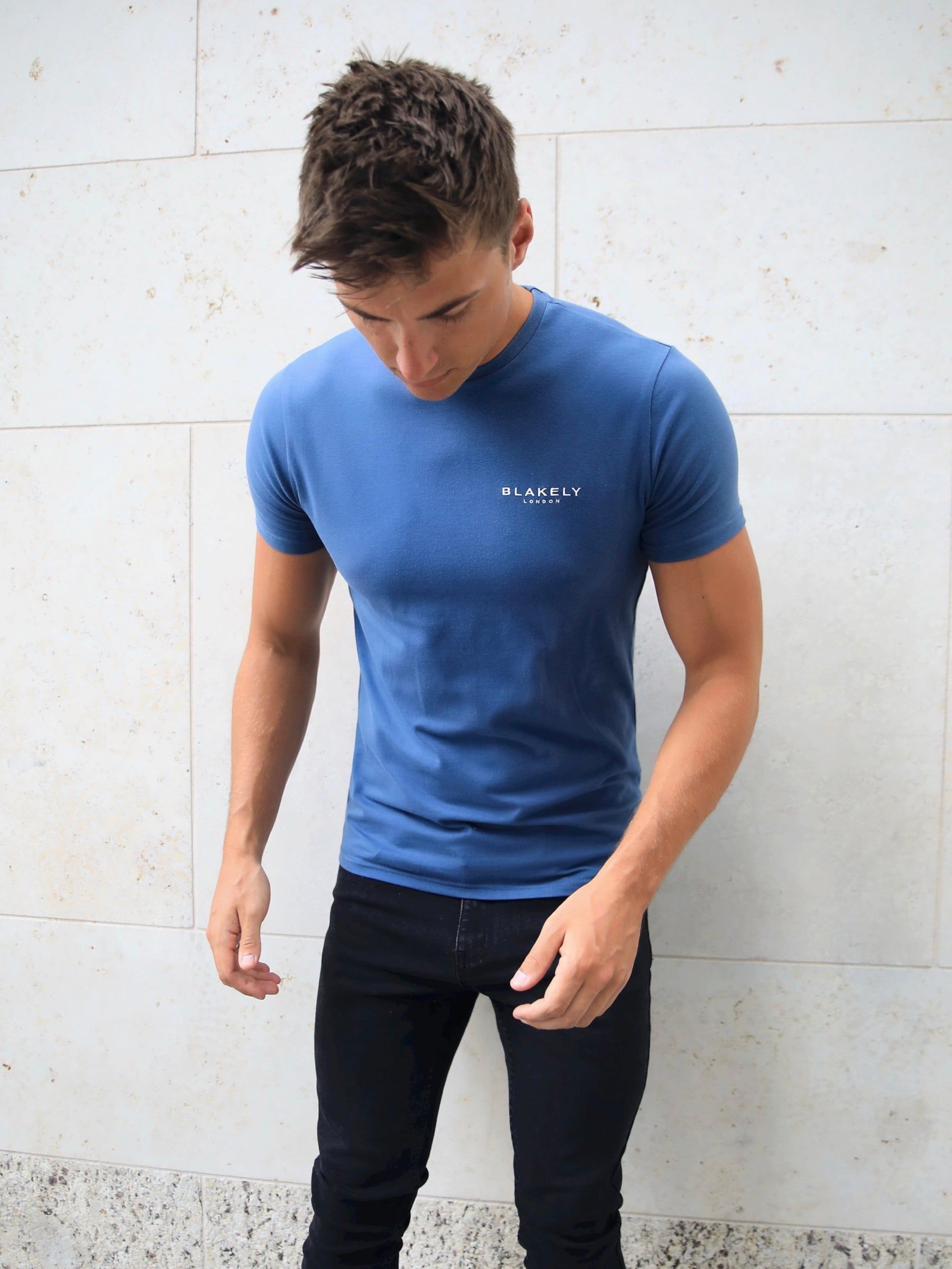 Universal T-Shirt - Blue sold by Blakely product image thumbnail 5