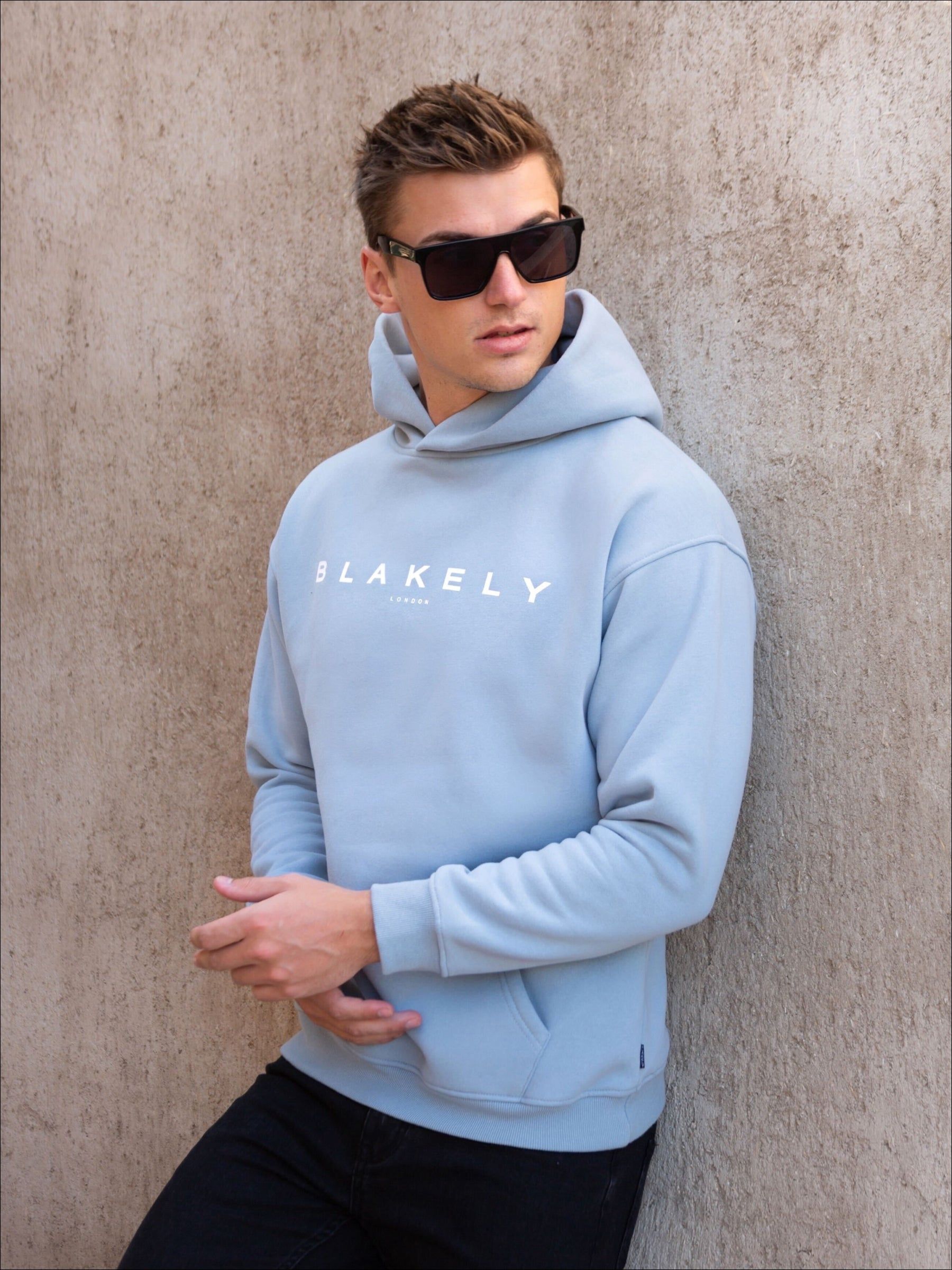 Evolved II Relaxed Hoodie - Ice Blue sold by Blakely product image thumbnail 2