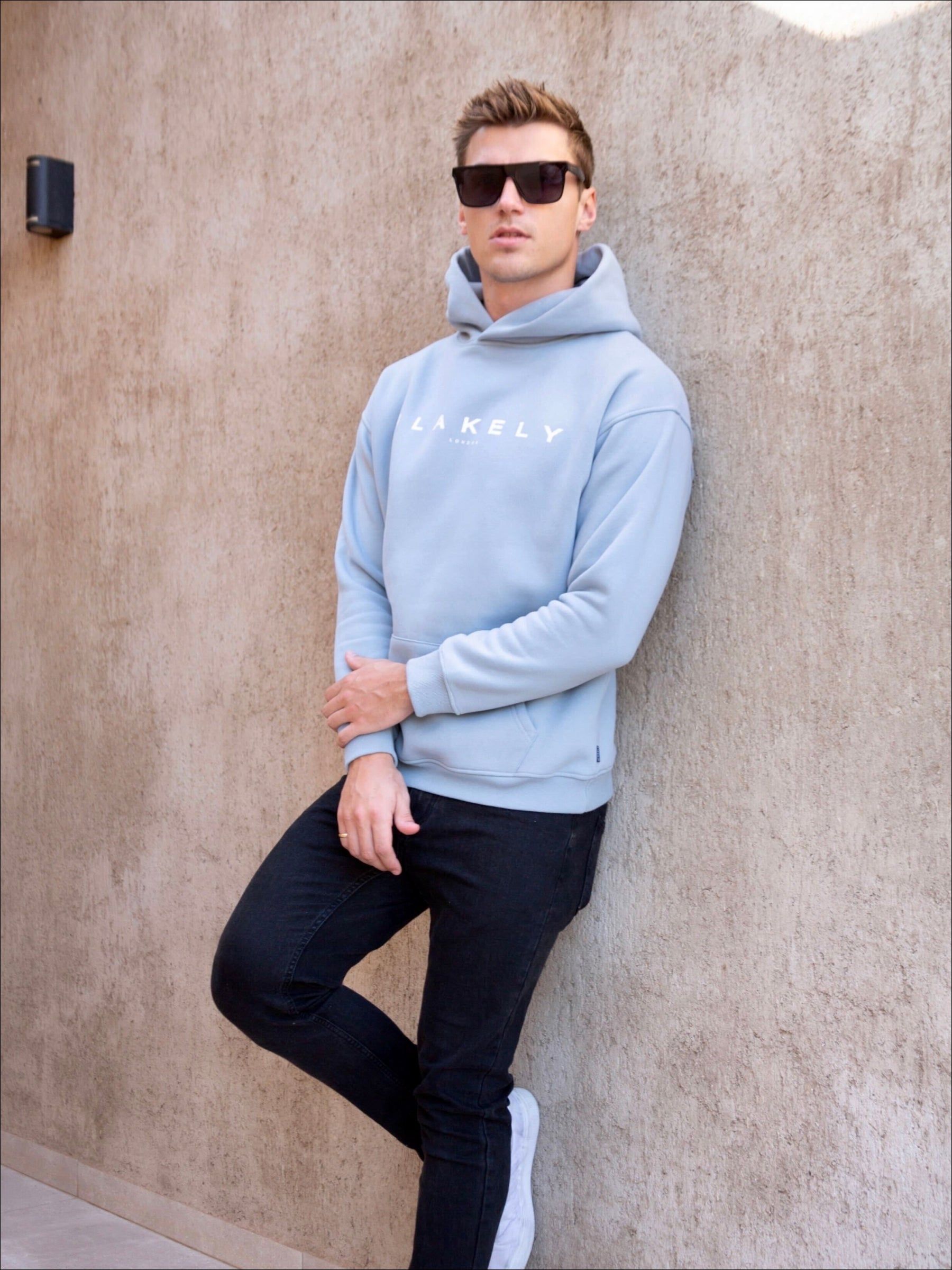 Evolved II Relaxed Hoodie - Ice Blue sold by Blakely product image thumbnail 3