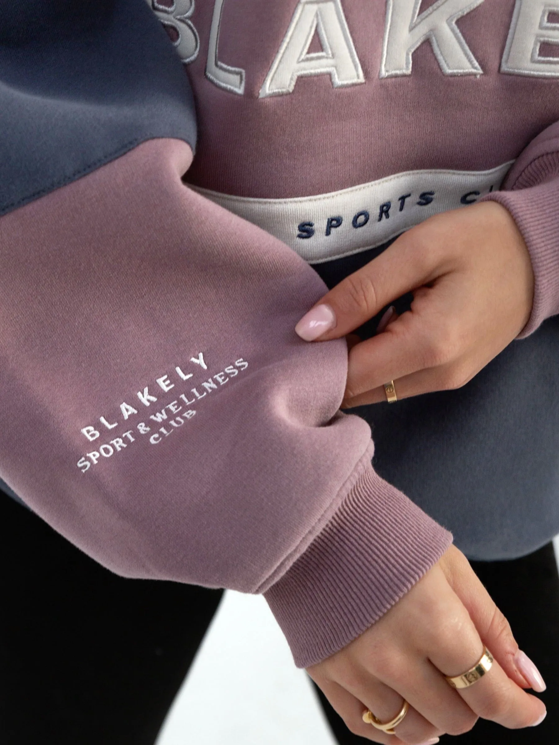 Alpine Oversized Hoodie - Dusty Pink sold by Blakely product image thumbnail 5