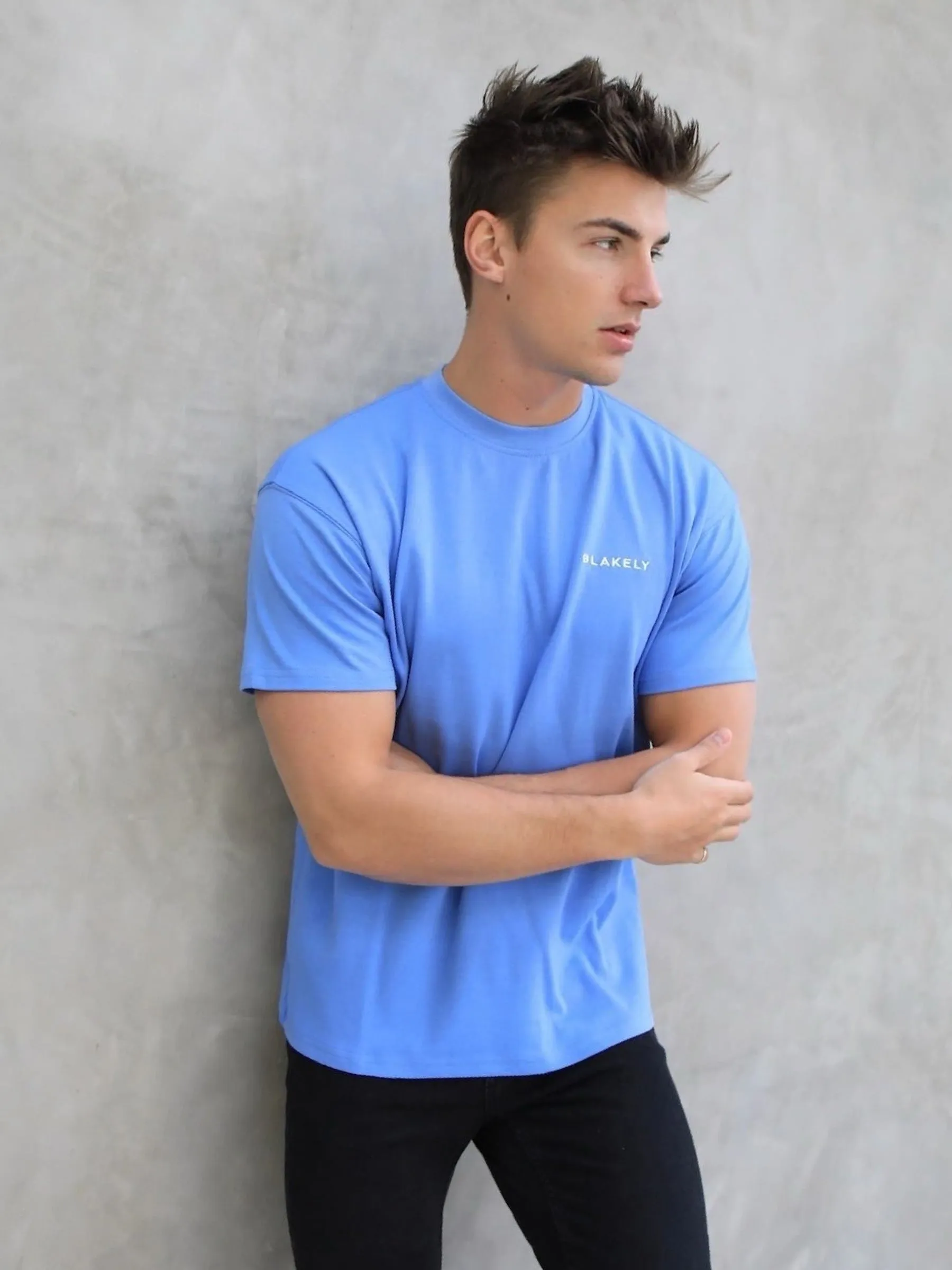 Series Relaxed T-Shirt - Light Blue sold by Blakely product image thumbnail 5