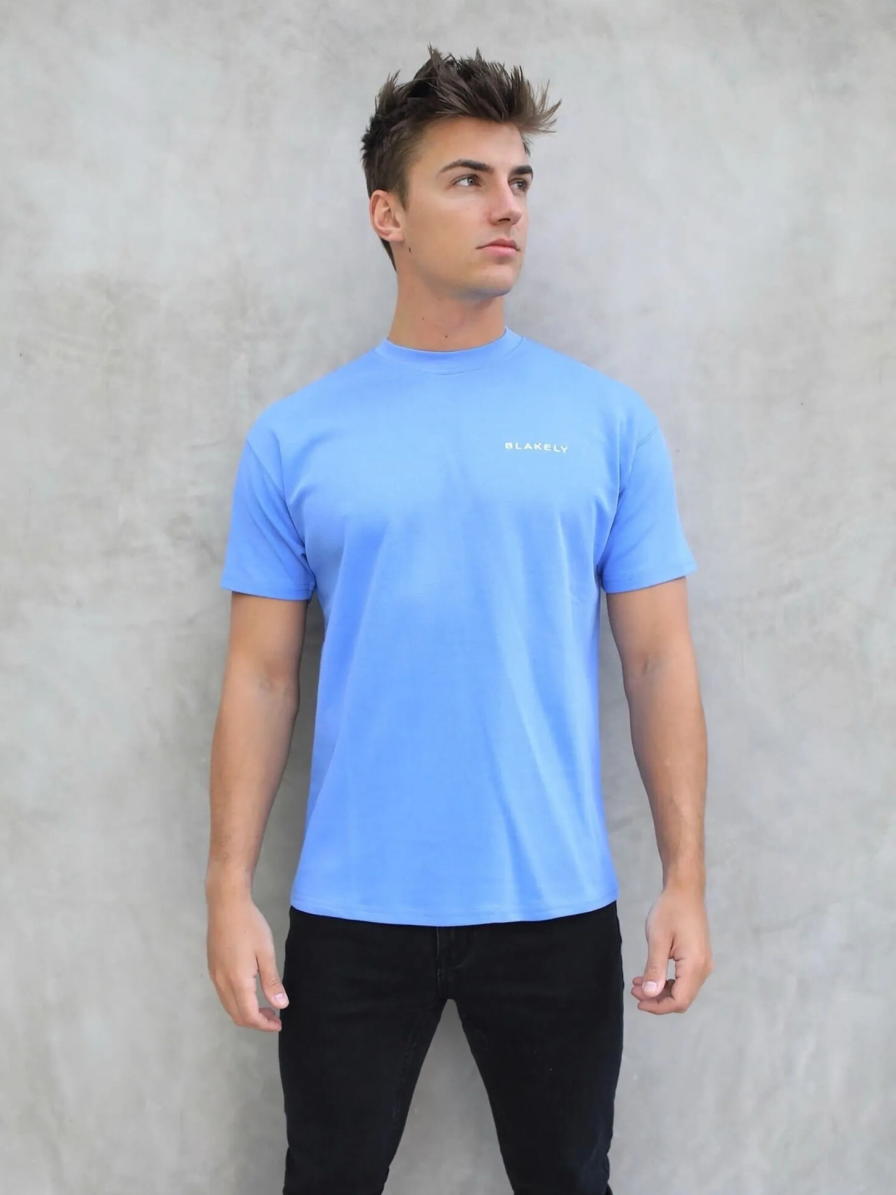 Series Relaxed T-Shirt - Light Blue sold by Blakely product image thumbnail 3