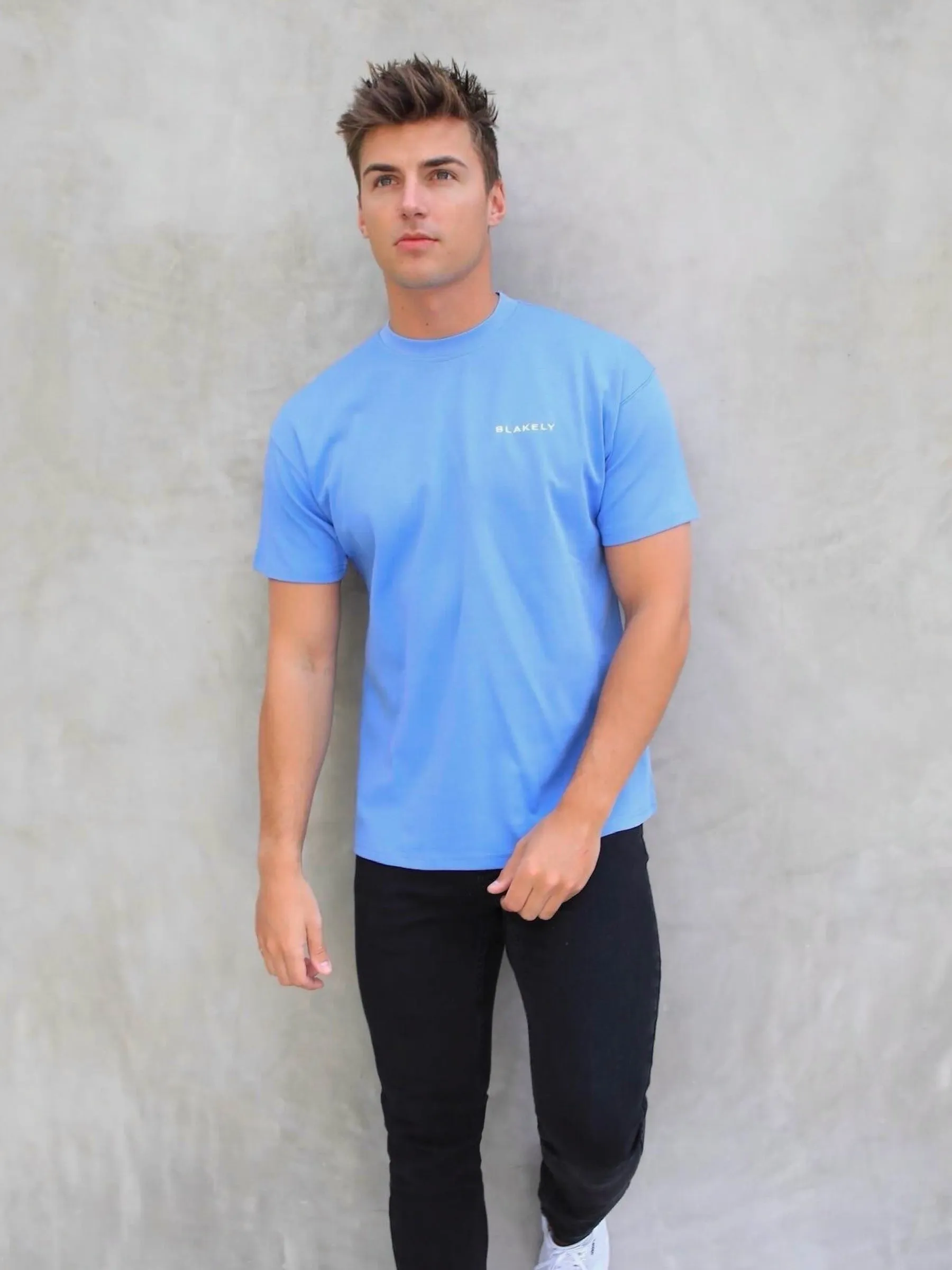 Series Relaxed T-Shirt - Light Blue sold by Blakely product image thumbnail 2