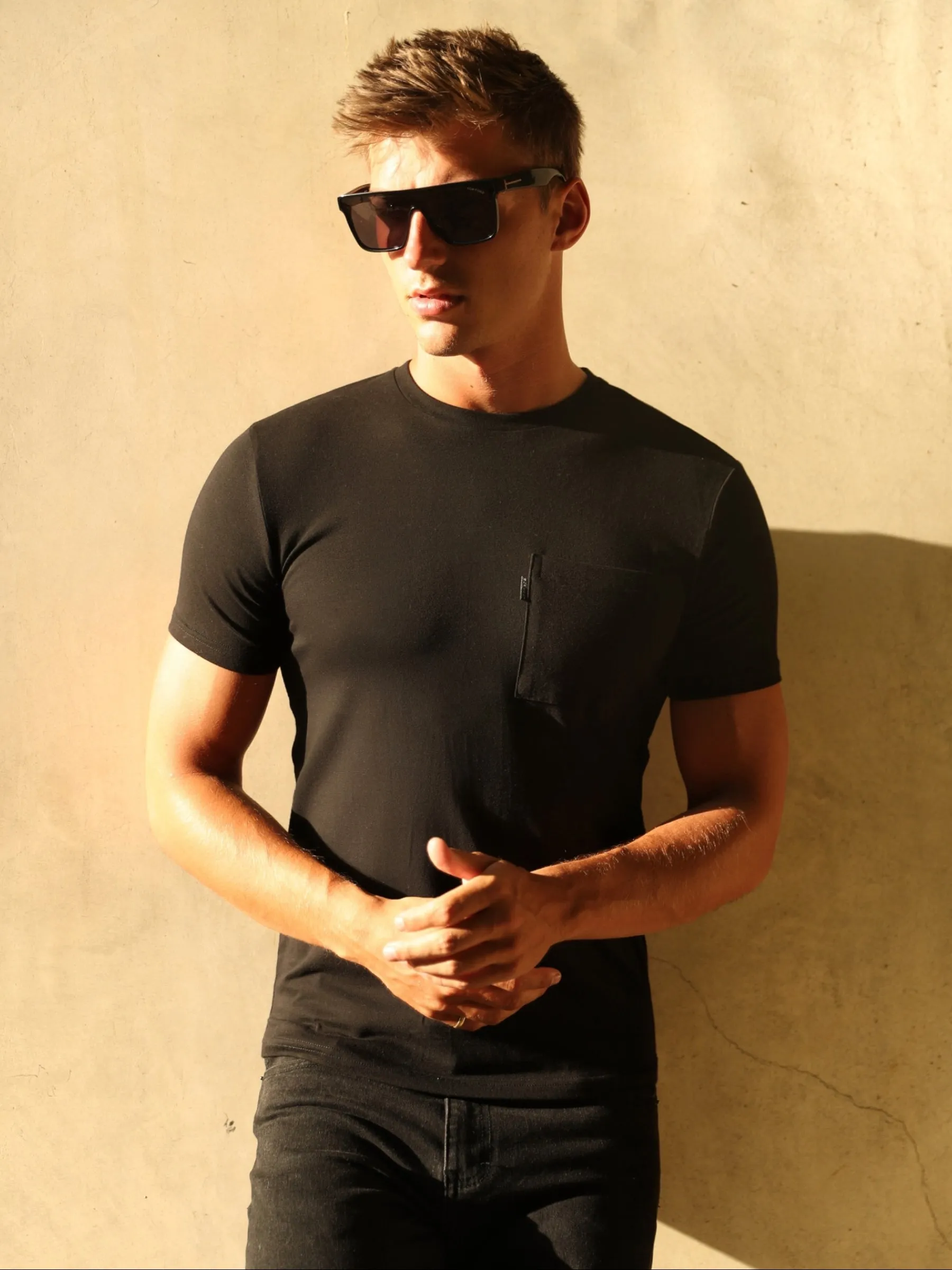 Pocket T-Shirt - Black sold by Blakely product image thumbnail 2