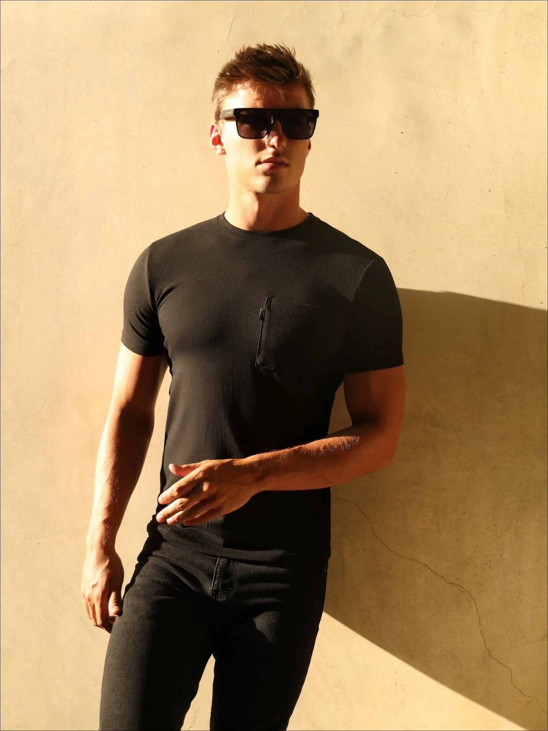 Pocket T-Shirt - Black sold by Blakely product image thumbnail 3