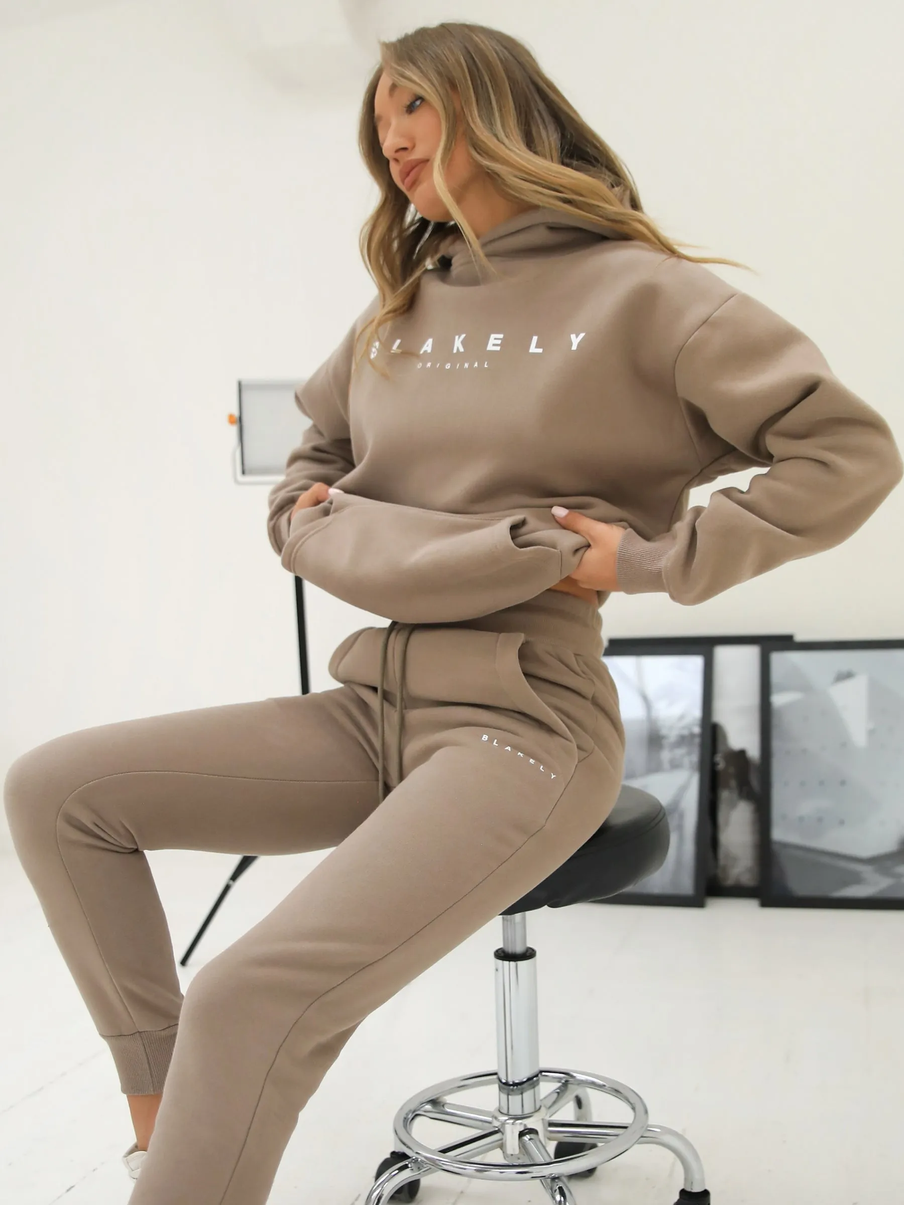 Composure Oversized Hoodie - Brown sold by Blakely product image thumbnail 5
