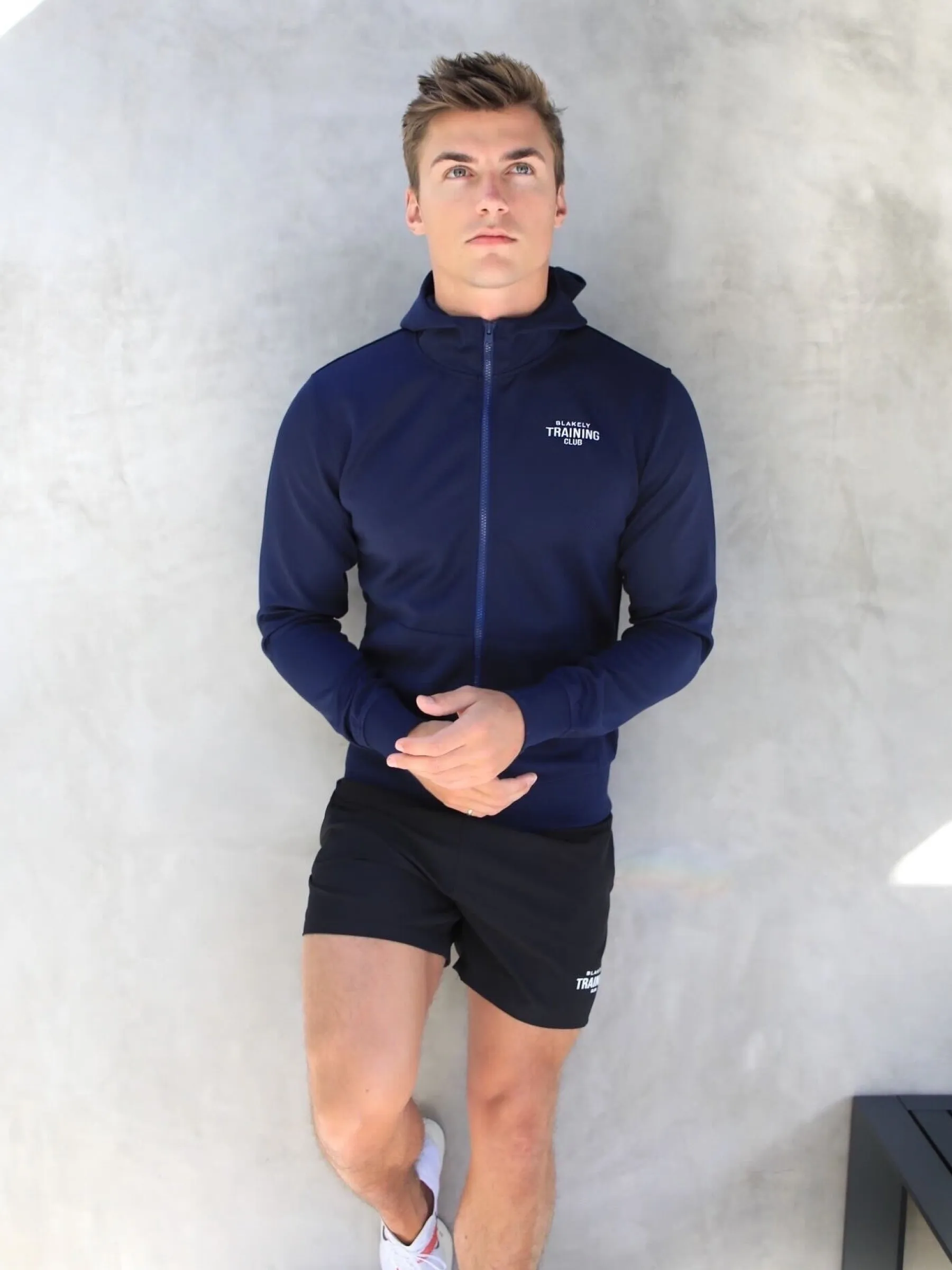 Full Zip Training Hoodie - Navy sold by Blakely product image thumbnail 4