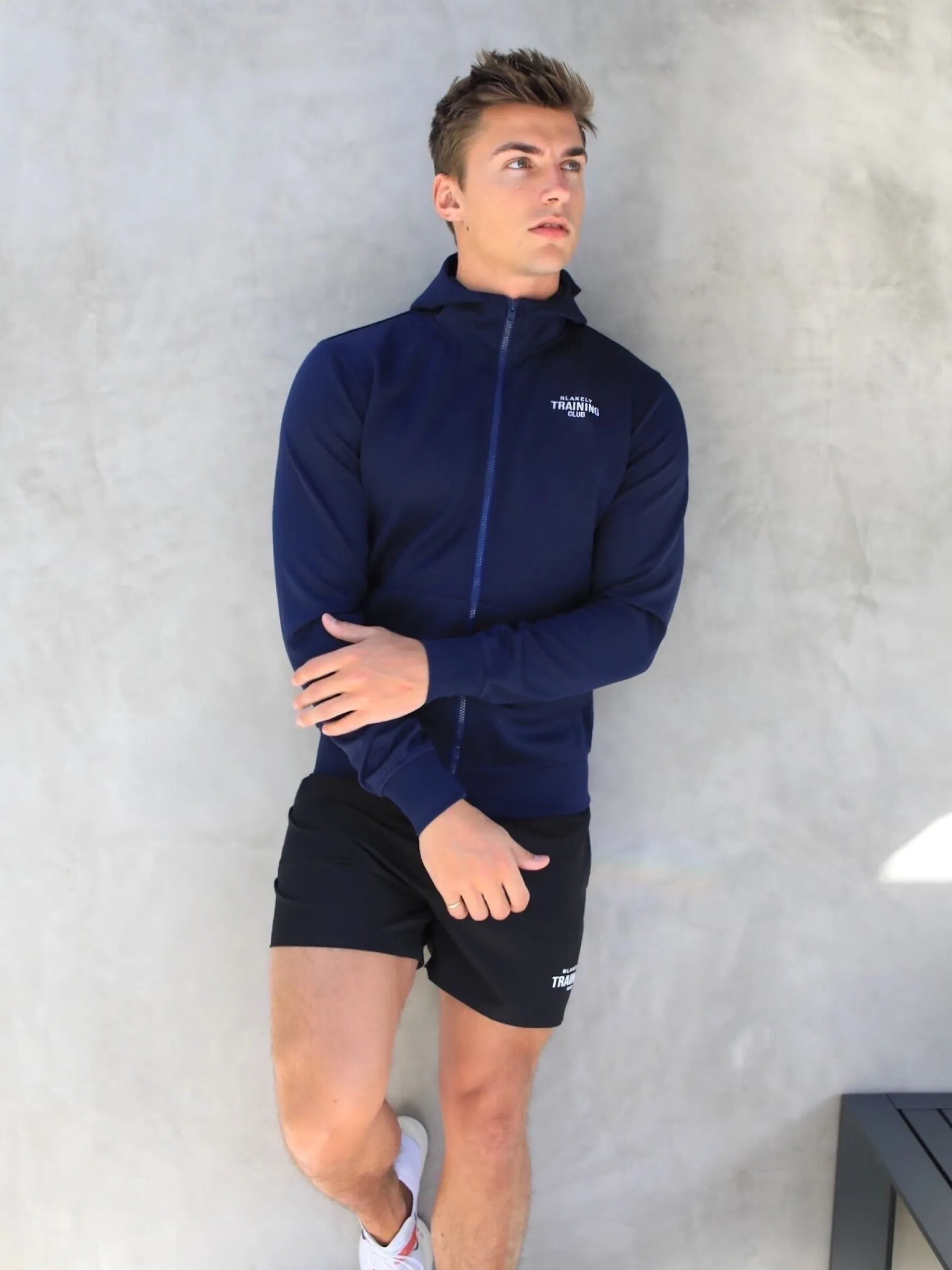 Full Zip Training Hoodie - Navy sold by Blakely product image thumbnail 2