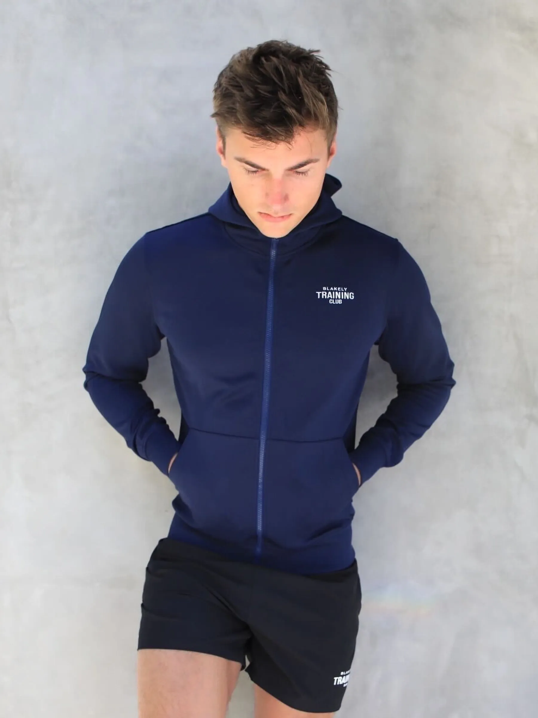 Full Zip Training Hoodie - Navy sold by Blakely product image thumbnail 5