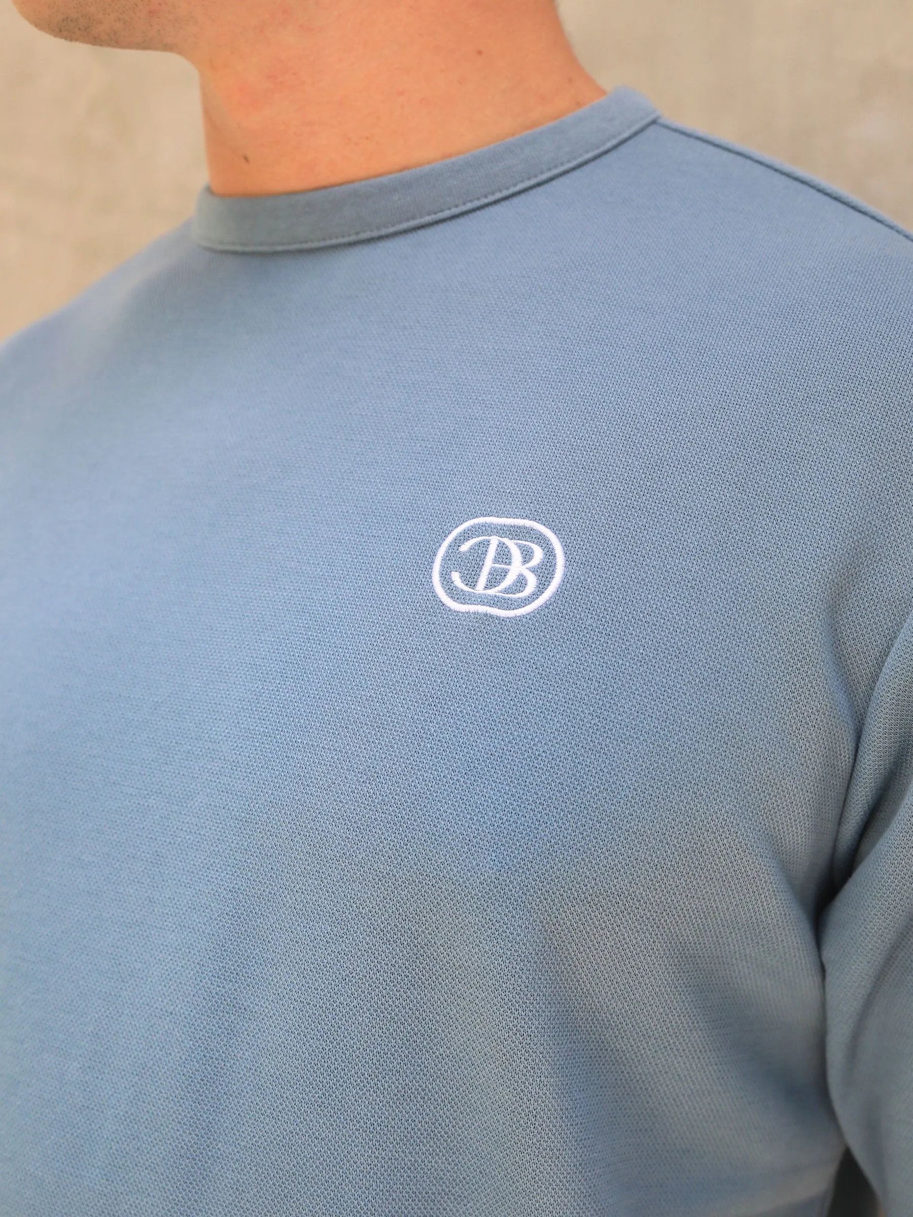 Icon Oversized T-Shirt - Light Blue sold by Blakely product image thumbnail 4