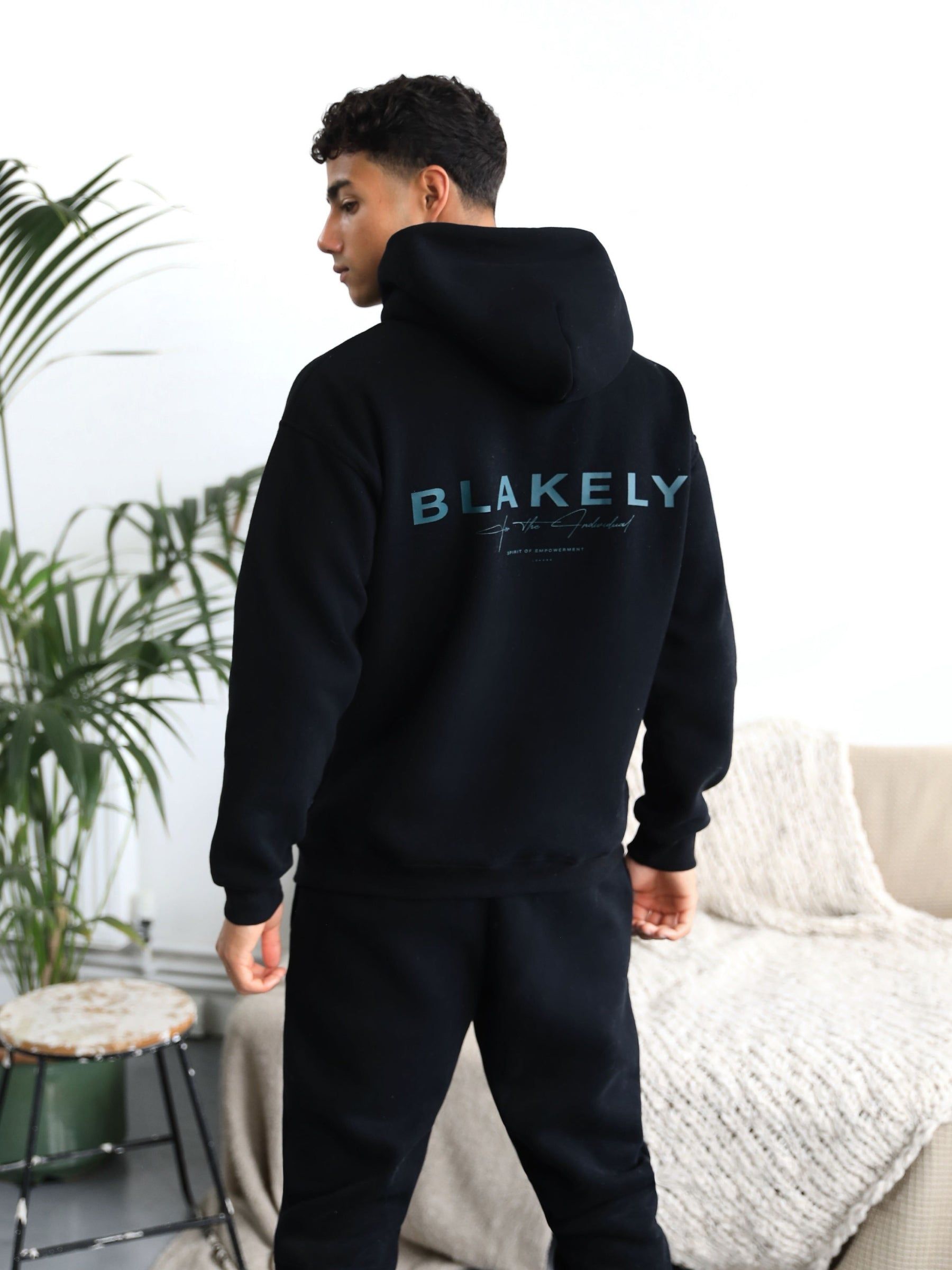 Signature Relaxed Hoodie - Black sold by Blakely product image thumbnail 4