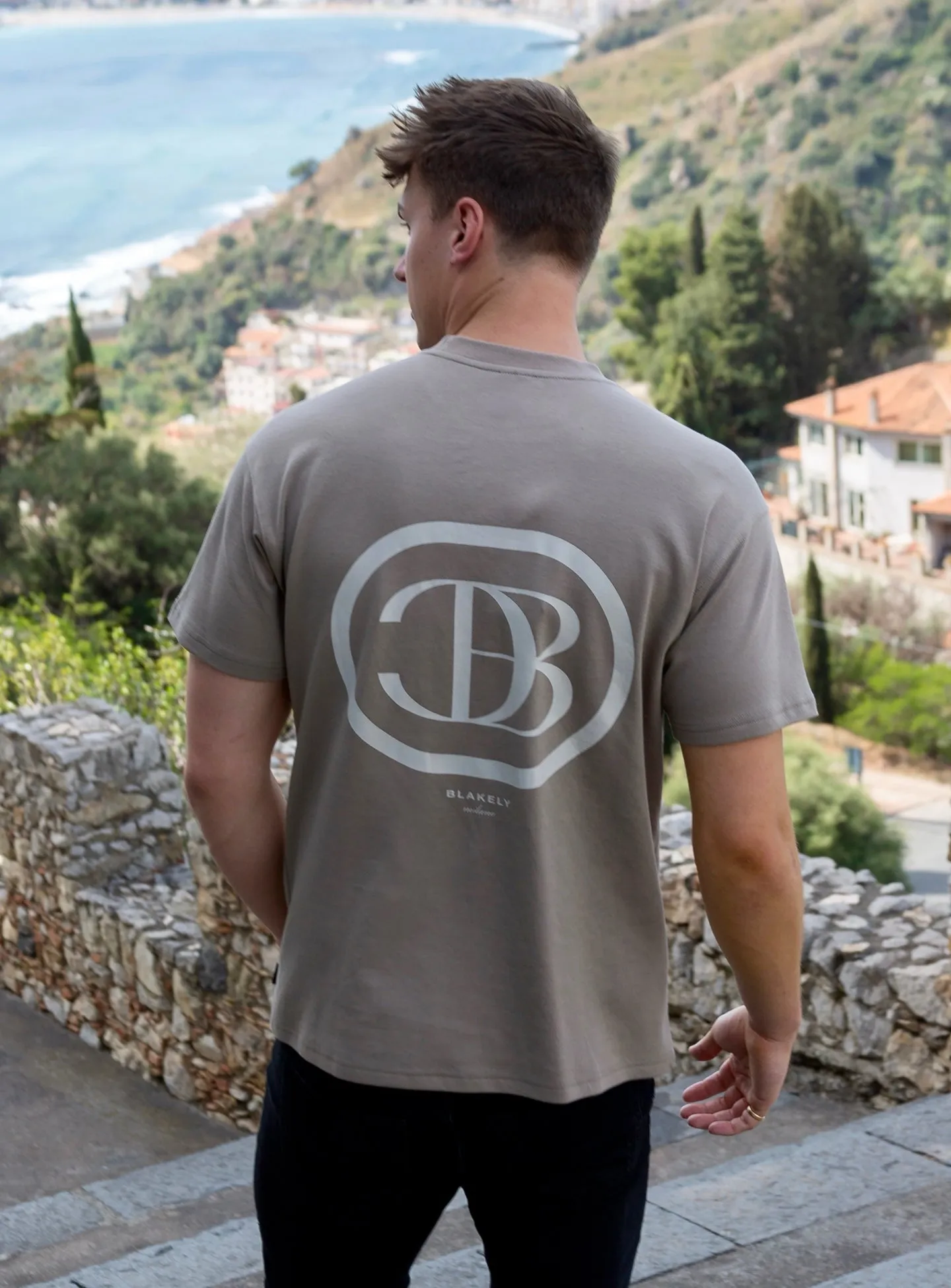 Milano Relaxed T-Shirt - Light Brown sold by Blakely