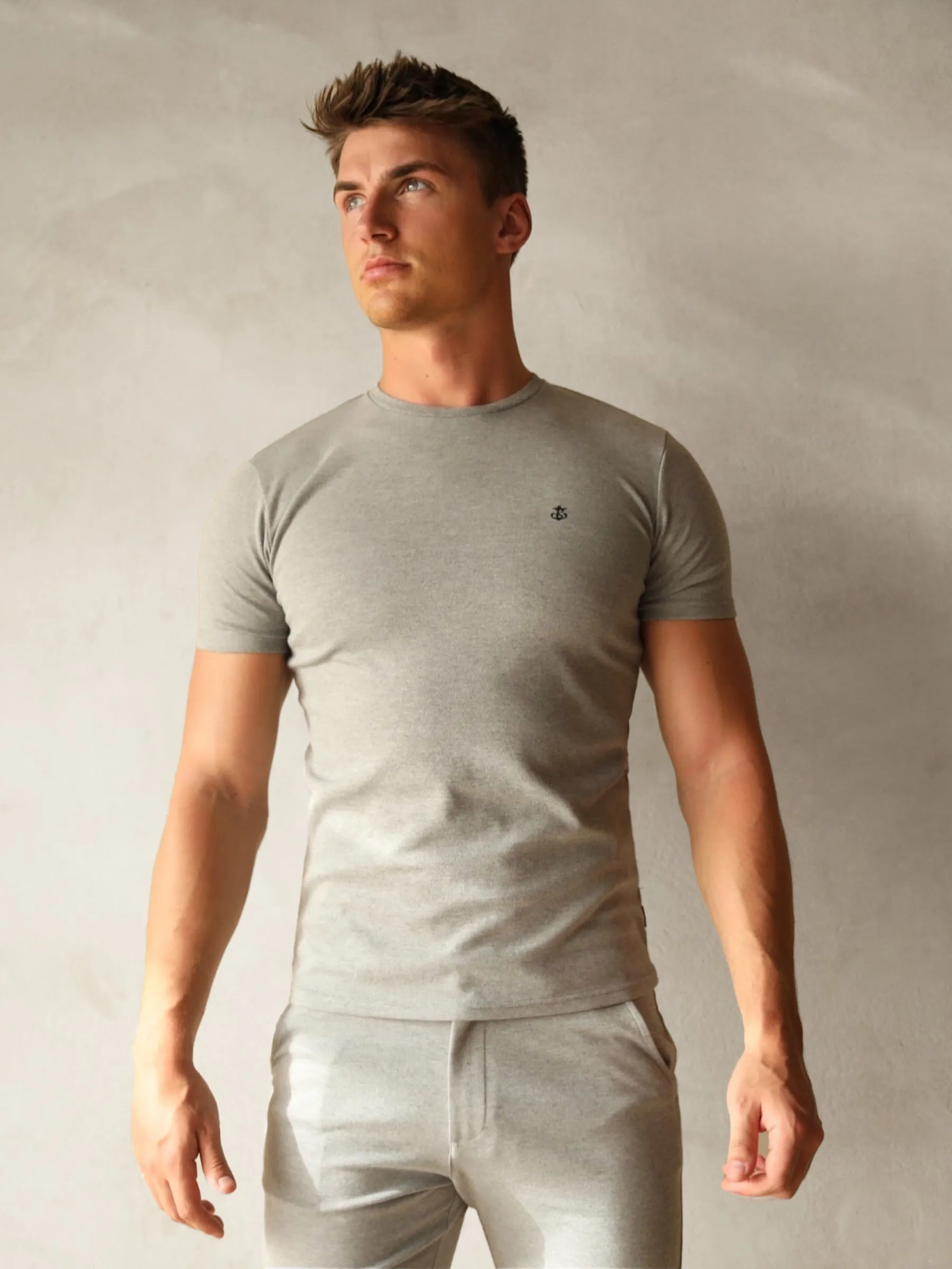 Sorrento T-Shirt - Marl Grey sold by Blakely product image thumbnail 5