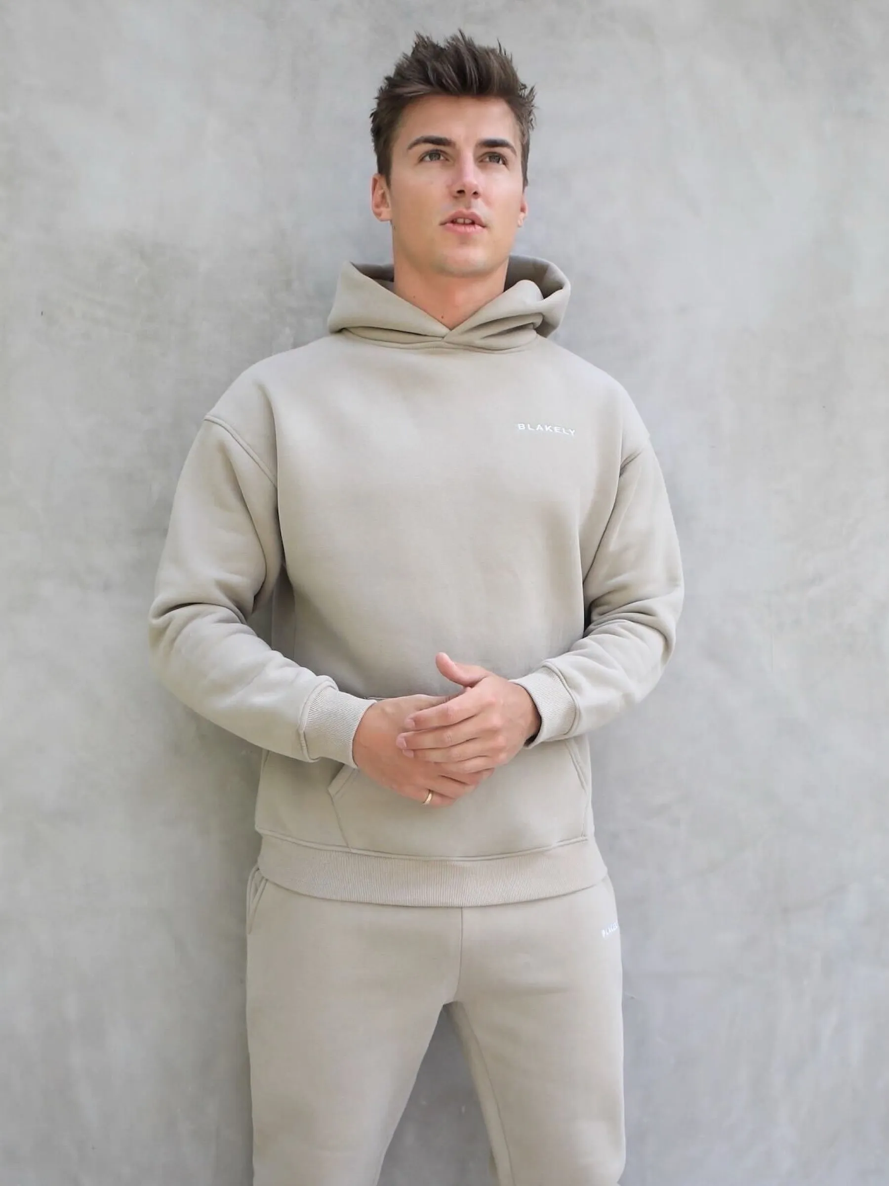 Series Relaxed Hoodie - Washed Khaki sold by Blakely product image thumbnail 5