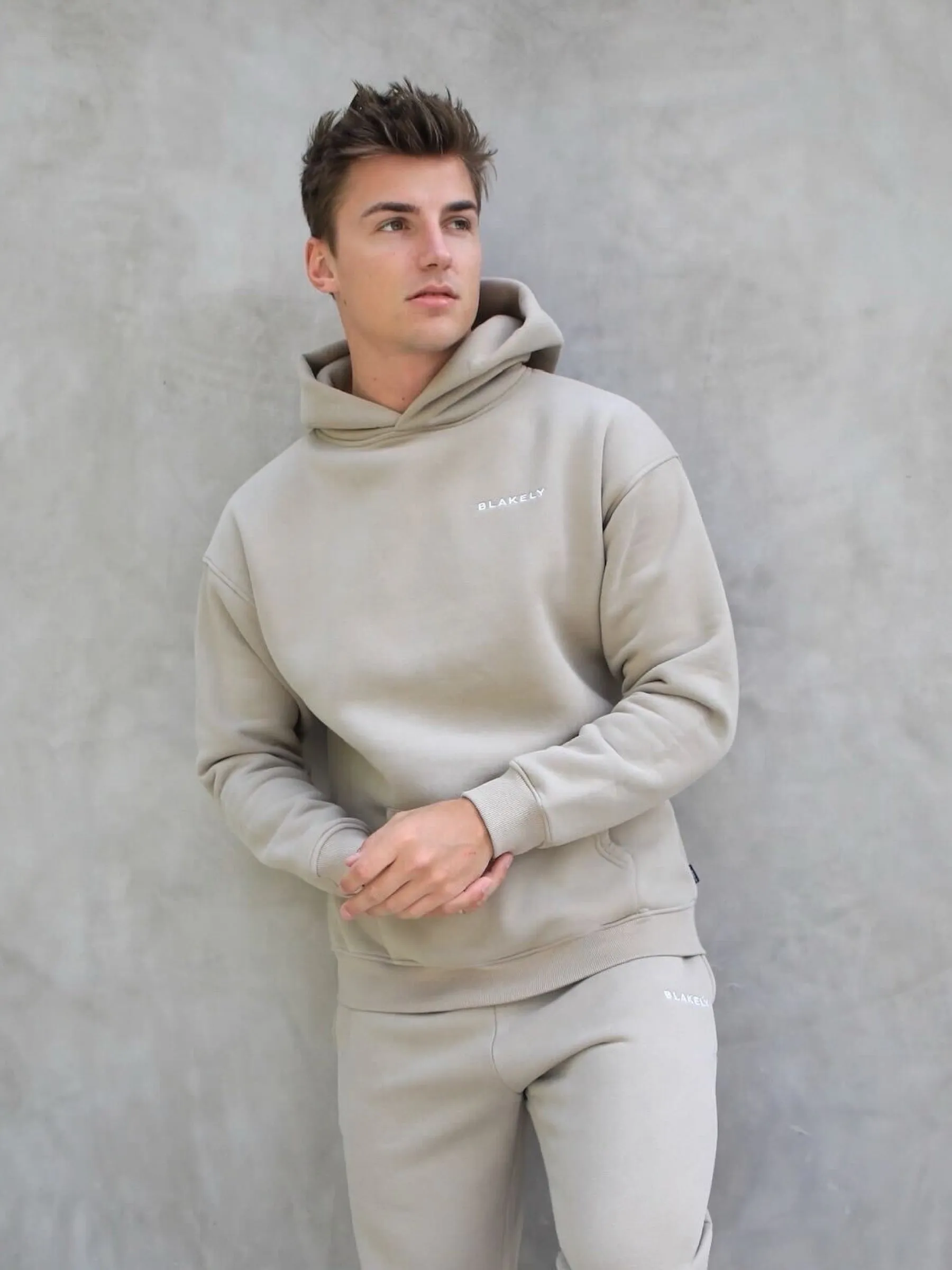 Series Relaxed Hoodie - Washed Khaki sold by Blakely product image thumbnail 2