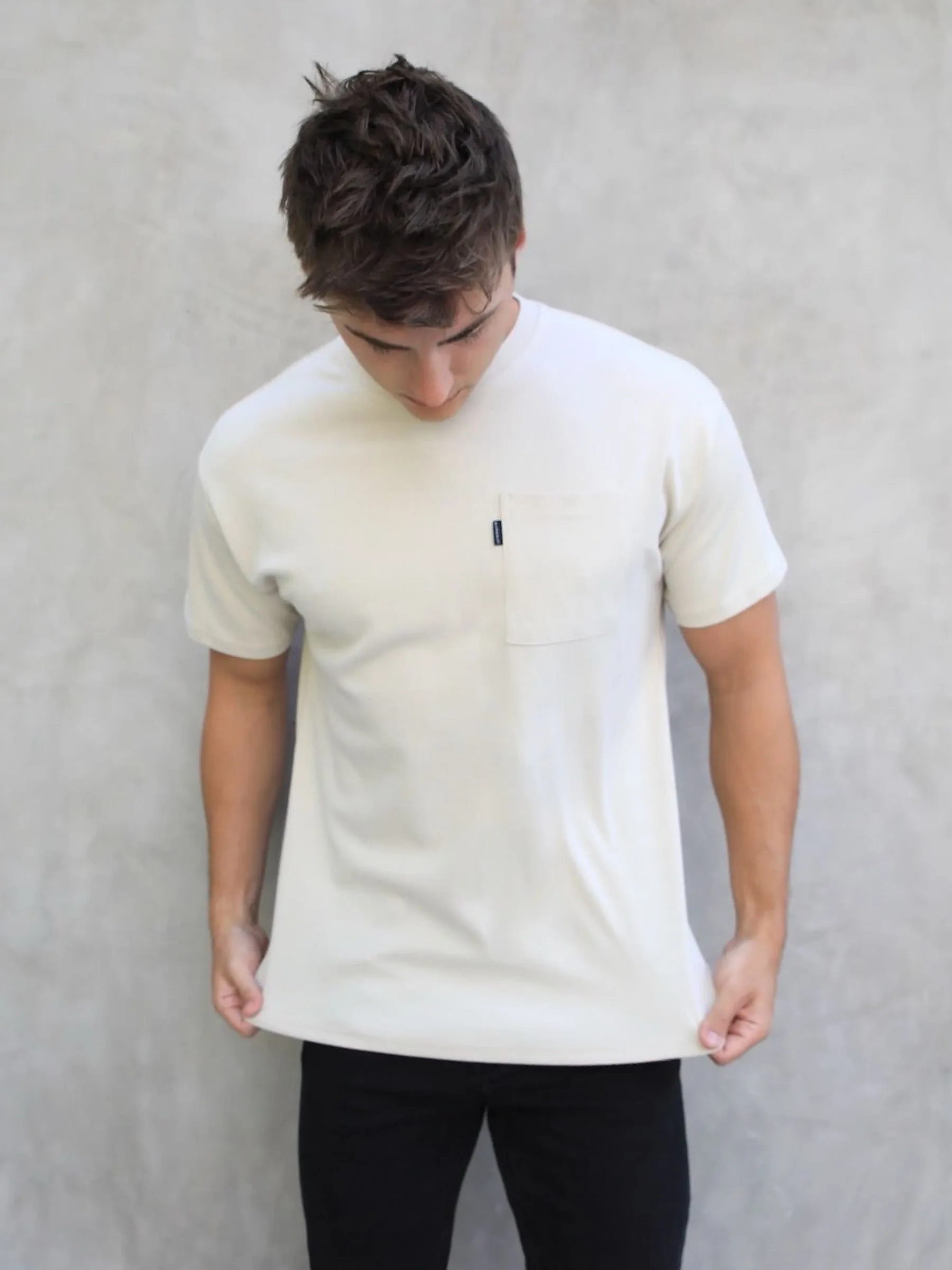 Relaxed Pocket T-Shirt - Bone sold by Blakely product image thumbnail 5