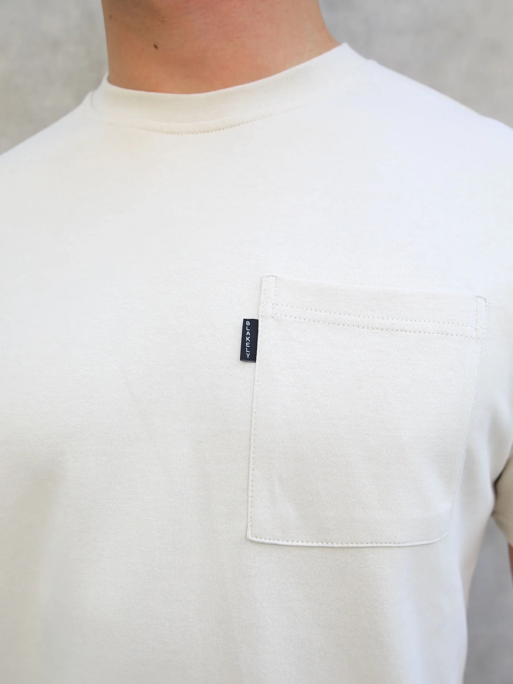 Relaxed Pocket T-Shirt - Bone sold by Blakely product image thumbnail 3