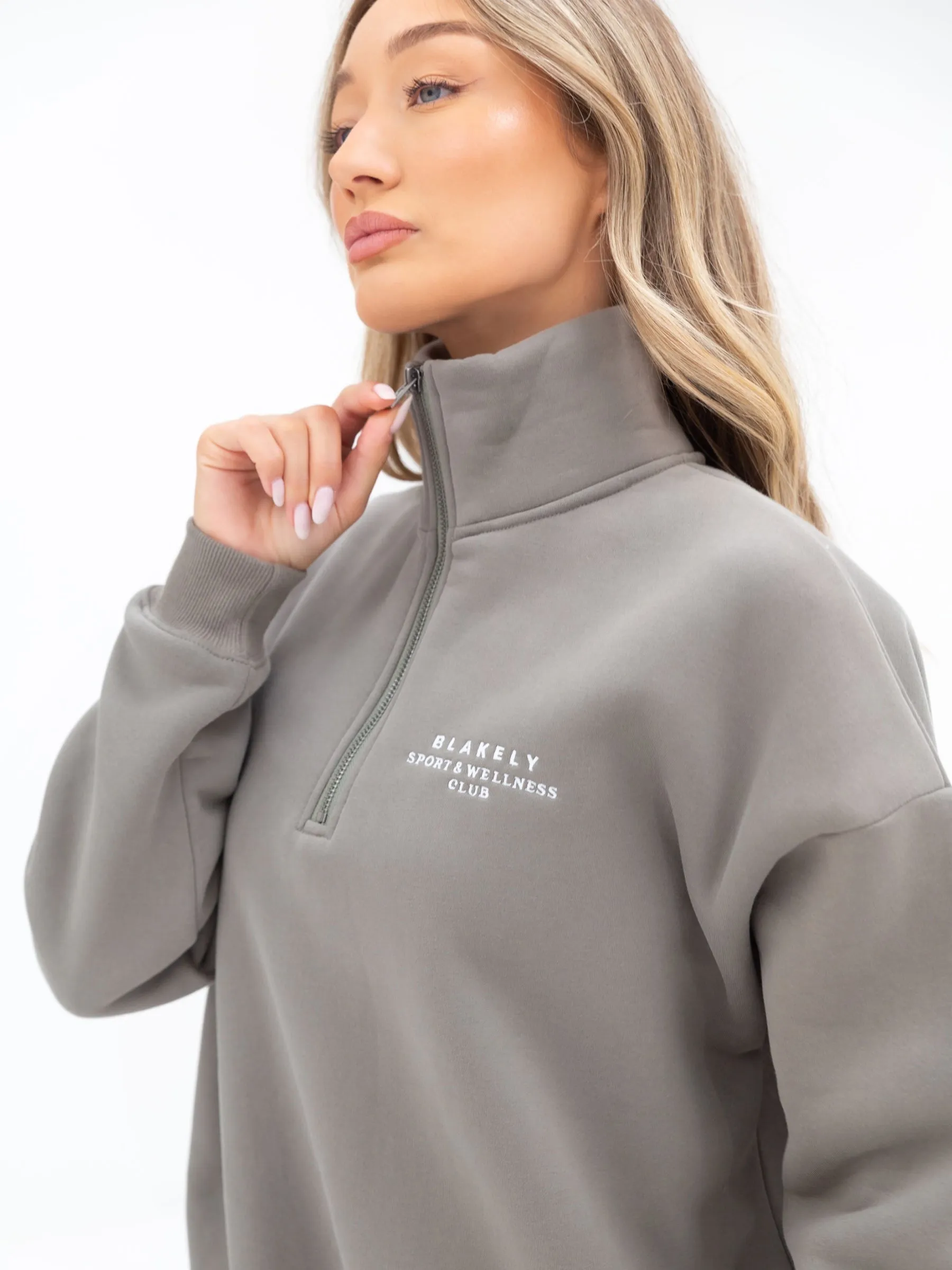 Ultimate 1/4 Zip Jumper - Safari Green sold by Blakely product image thumbnail 5