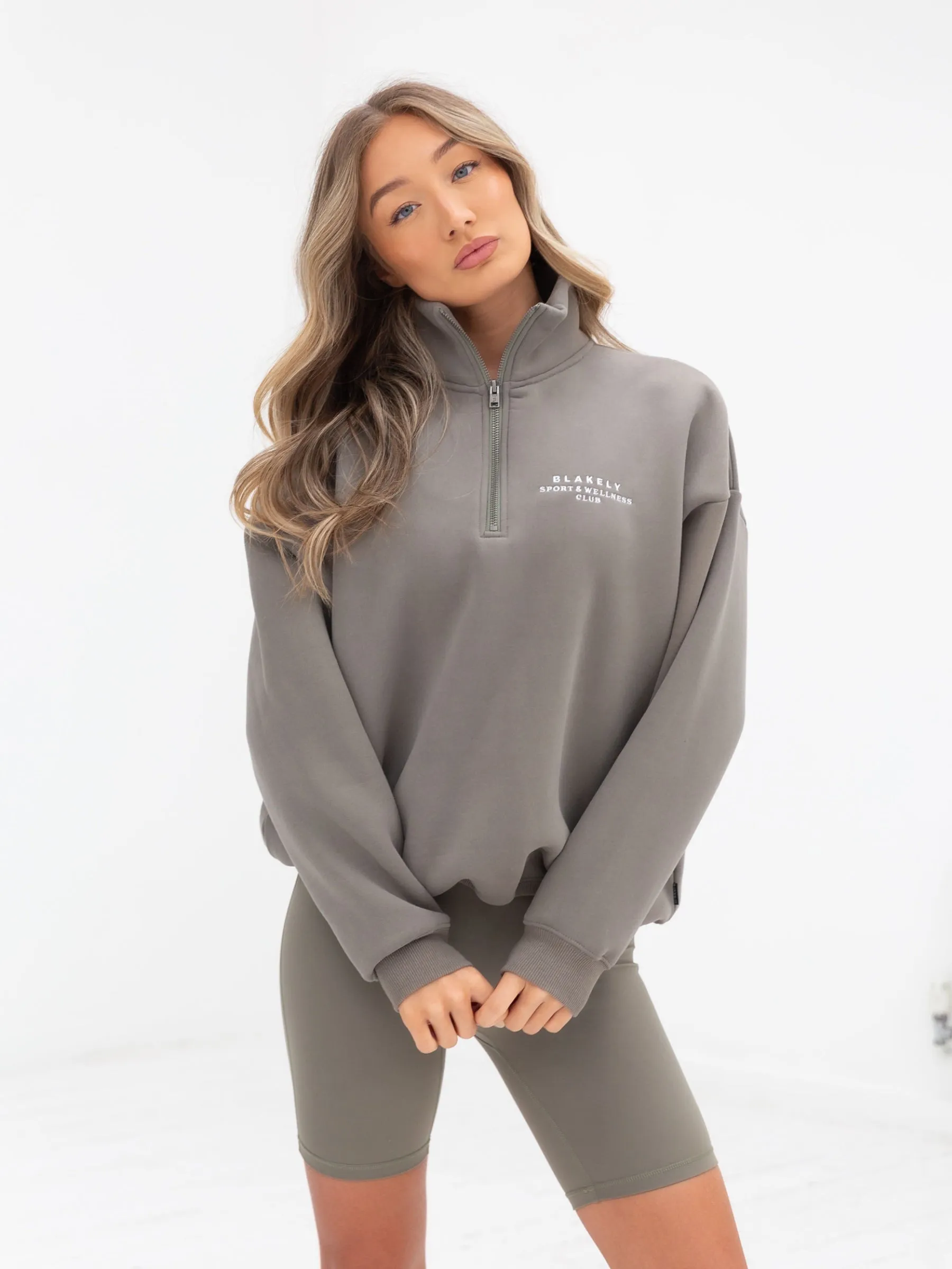 Ultimate 1/4 Zip Jumper - Safari Green sold by Blakely product image thumbnail 3