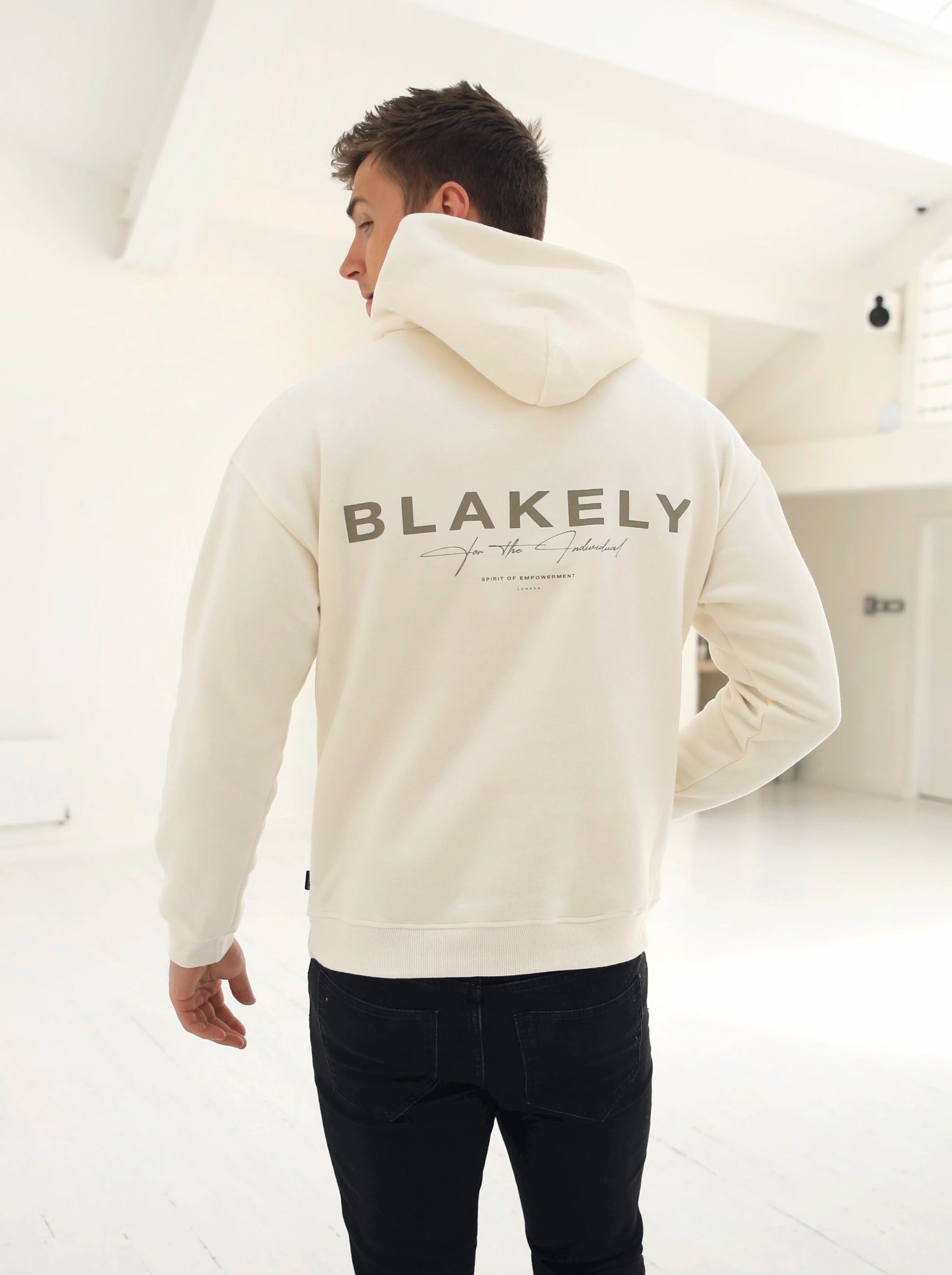 Signature Relaxed Hoodie - Off White sold by Blakely