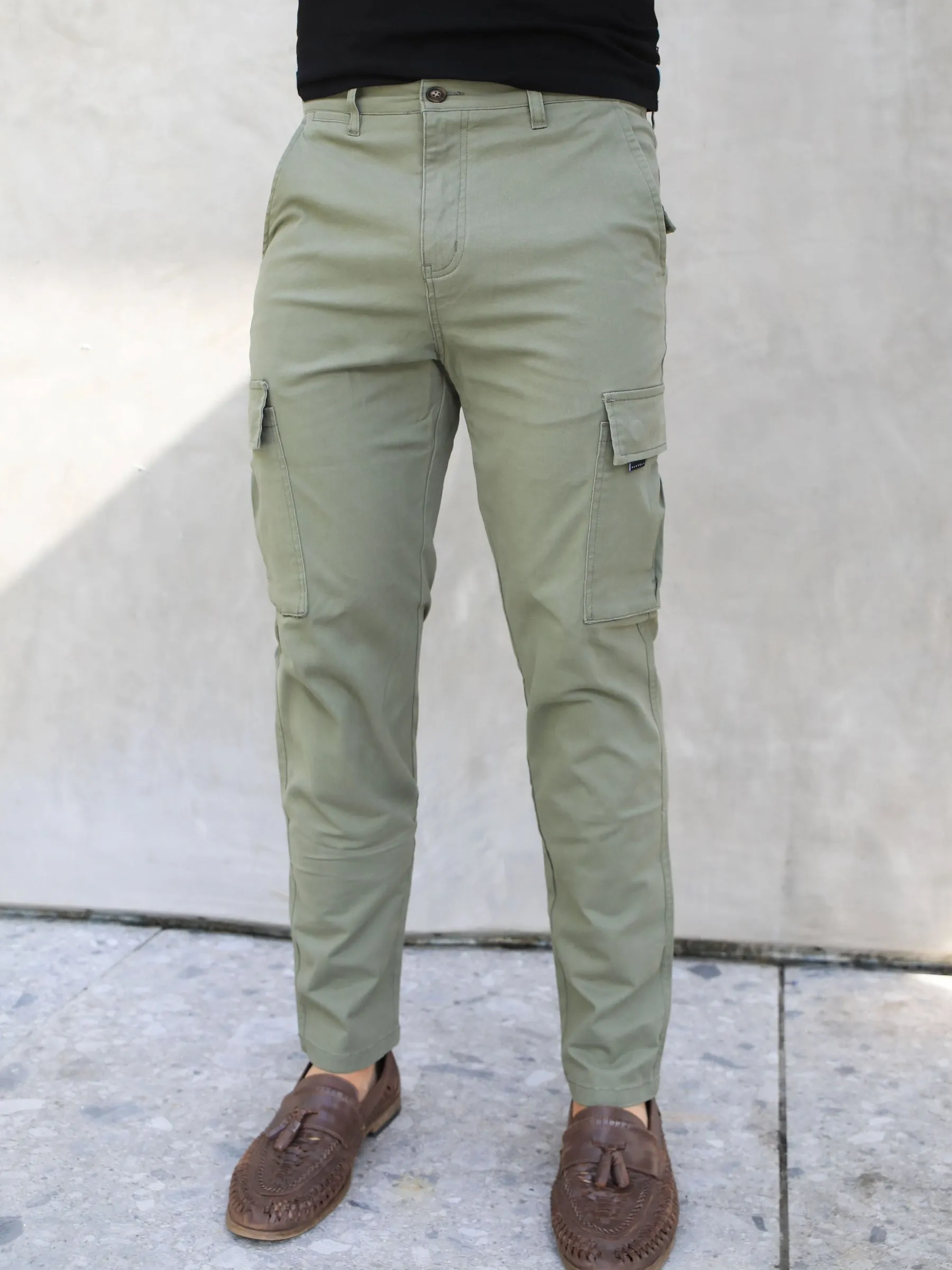 Cargo Trousers - Green sold by Blakely product image thumbnail 2
