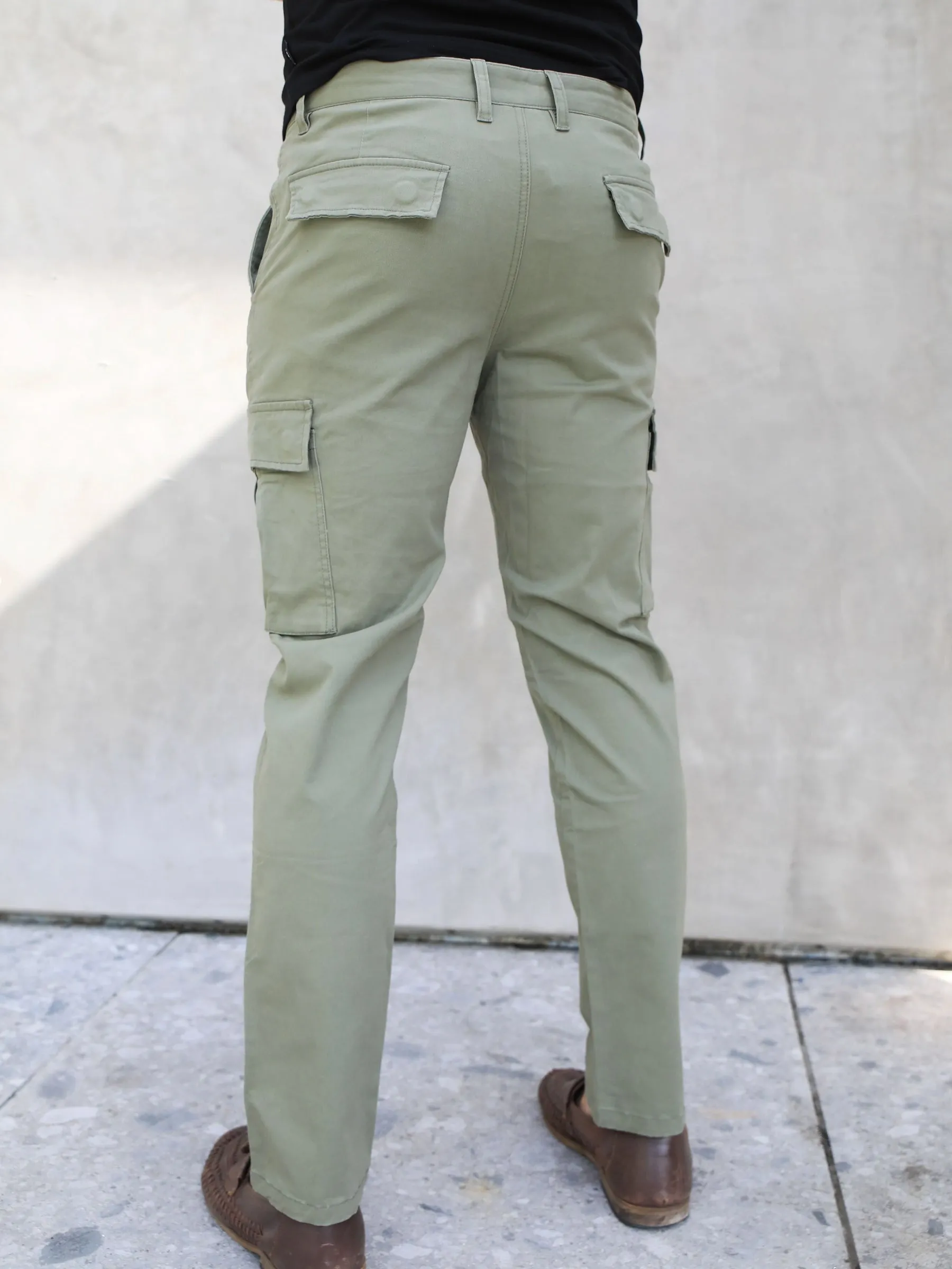 Cargo Trousers - Green sold by Blakely product image thumbnail 3