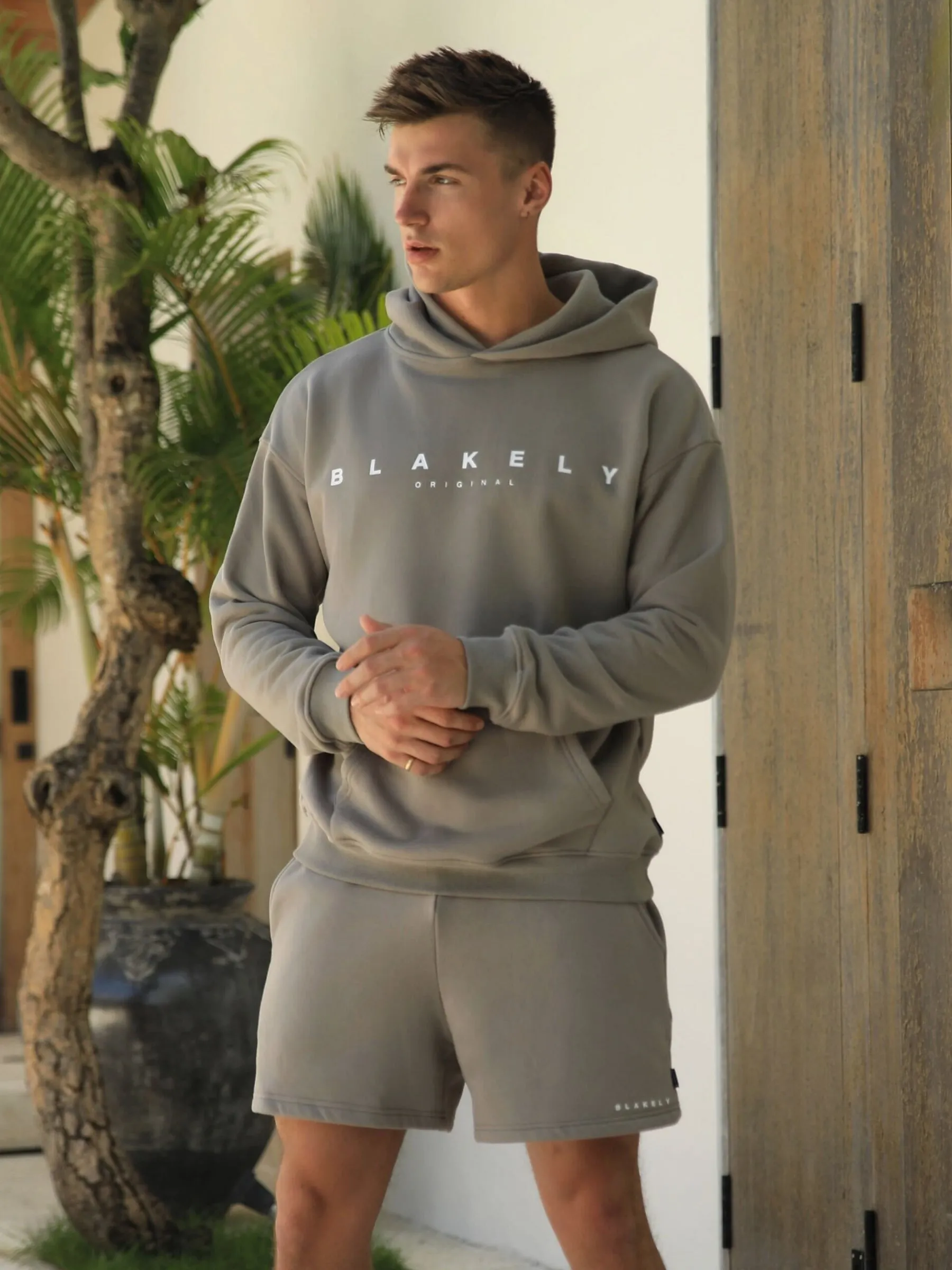 Evolved Relaxed Hoodie - Safari Green sold by Blakely