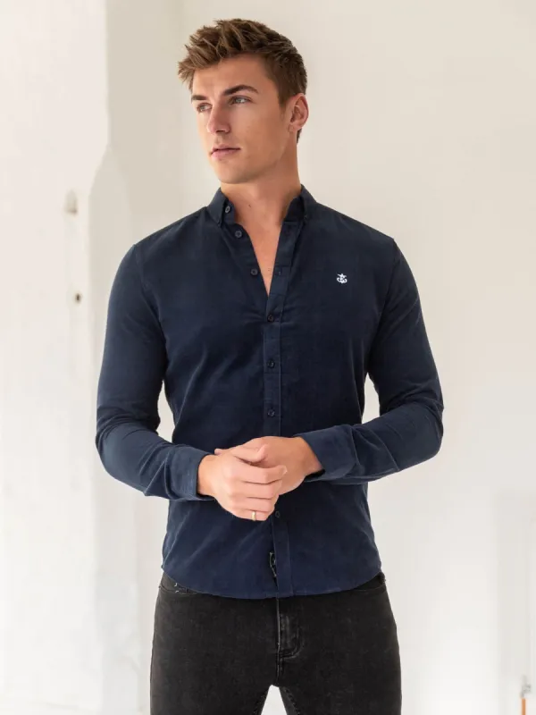 Cord Shirt - Navy sold by Blakely