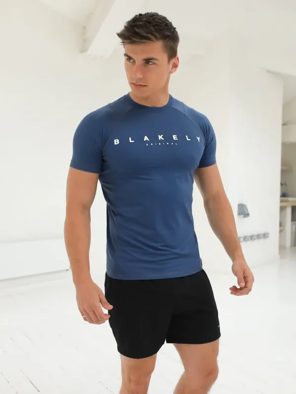 Apex Active T-Shirt - Blue sold by Blakely