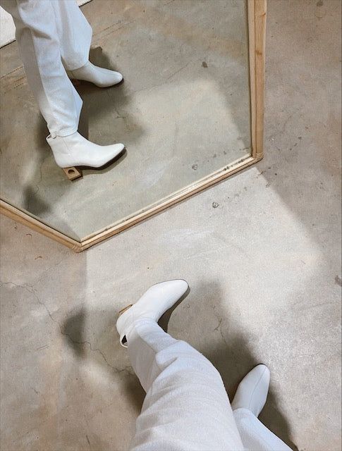 GIGI BOOT : WHITE sold by South of the Border product image thumbnail 3