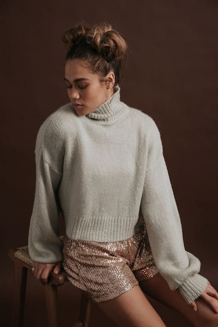 ZALI SWEATER - STONE sold by South of the Border product image thumbnail 3