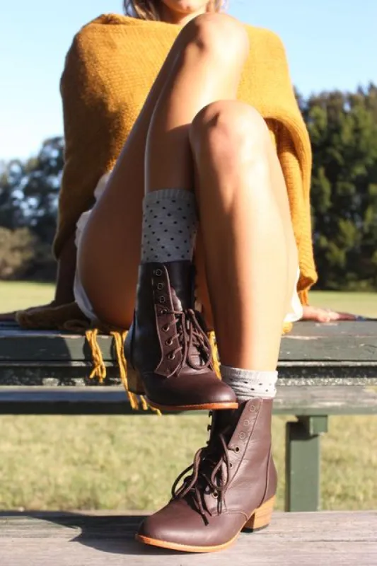 WOODSTOCK BOOT - CHOC sold by South of the Border