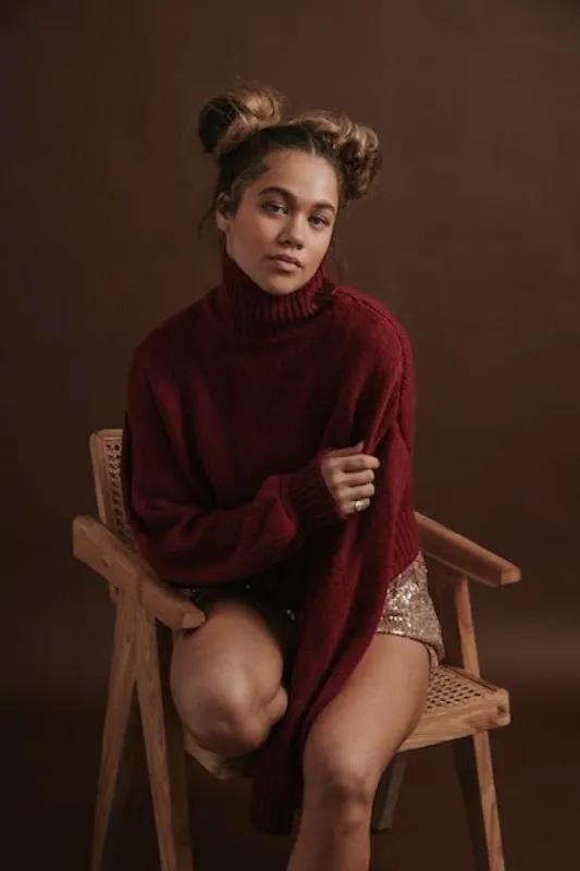 ZALI SWEATER - SHIRAZ sold by South of the Border