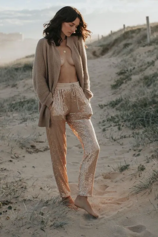 SPARKLE PANT - ORIGINAL ROSE GOLD sold by South of the Border
