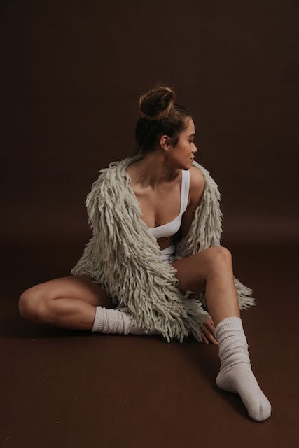 YETI SHRUG - MUSHROOM sold by South of the Border product image thumbnail 2