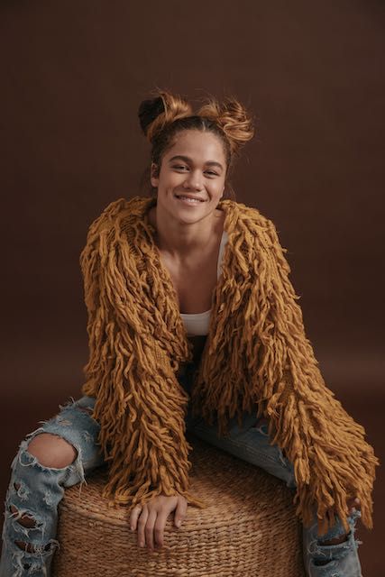 WOODSTOCK YETI SHRUG - MUSTARD sold by South of the Border product image thumbnail 4