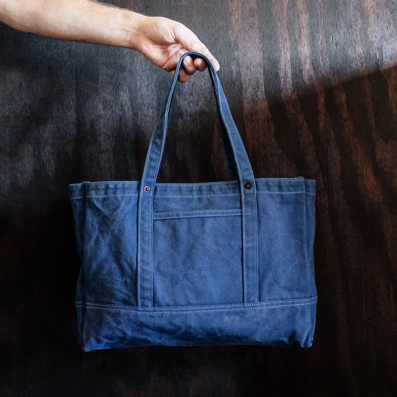 Gaviota Canvas Tote - Indigo sold by Bradley Mountain